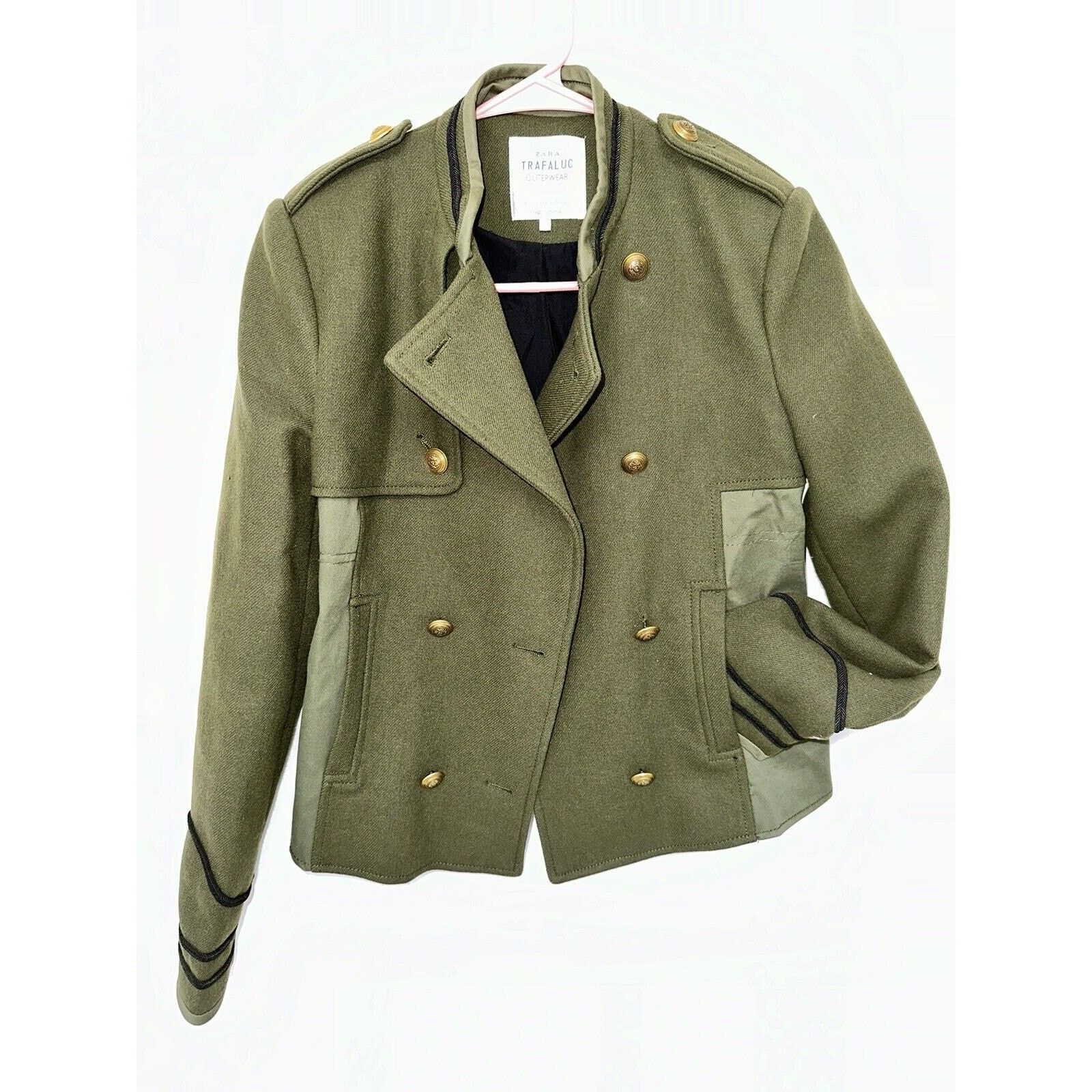 Army jacket zara online