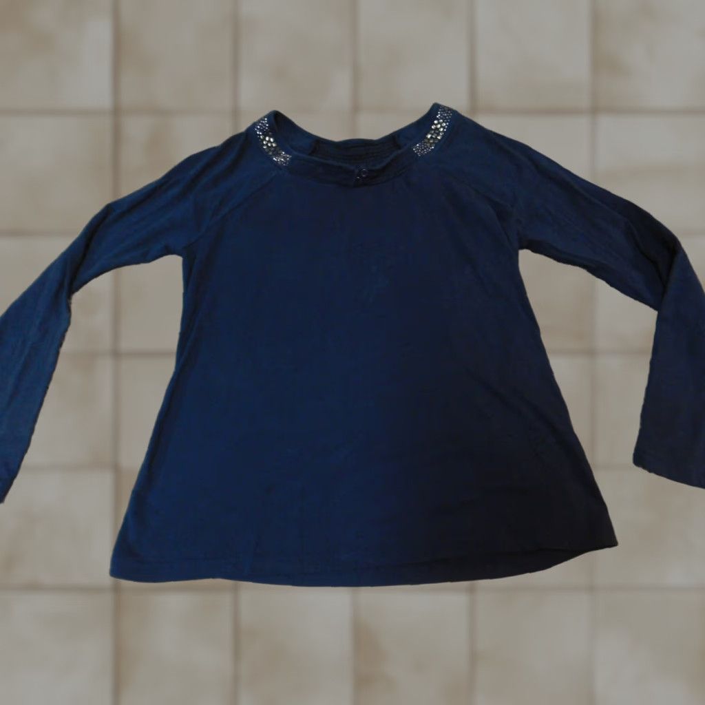 Faded Glory **Faded Glory Womens Blue Collared Medium Blouse Pullover** User: **Faded Glory Womens Medium Blue Collared Blouse Pullover** Size M / US 6-8 / IT 42-44 - 1 Thumbnail