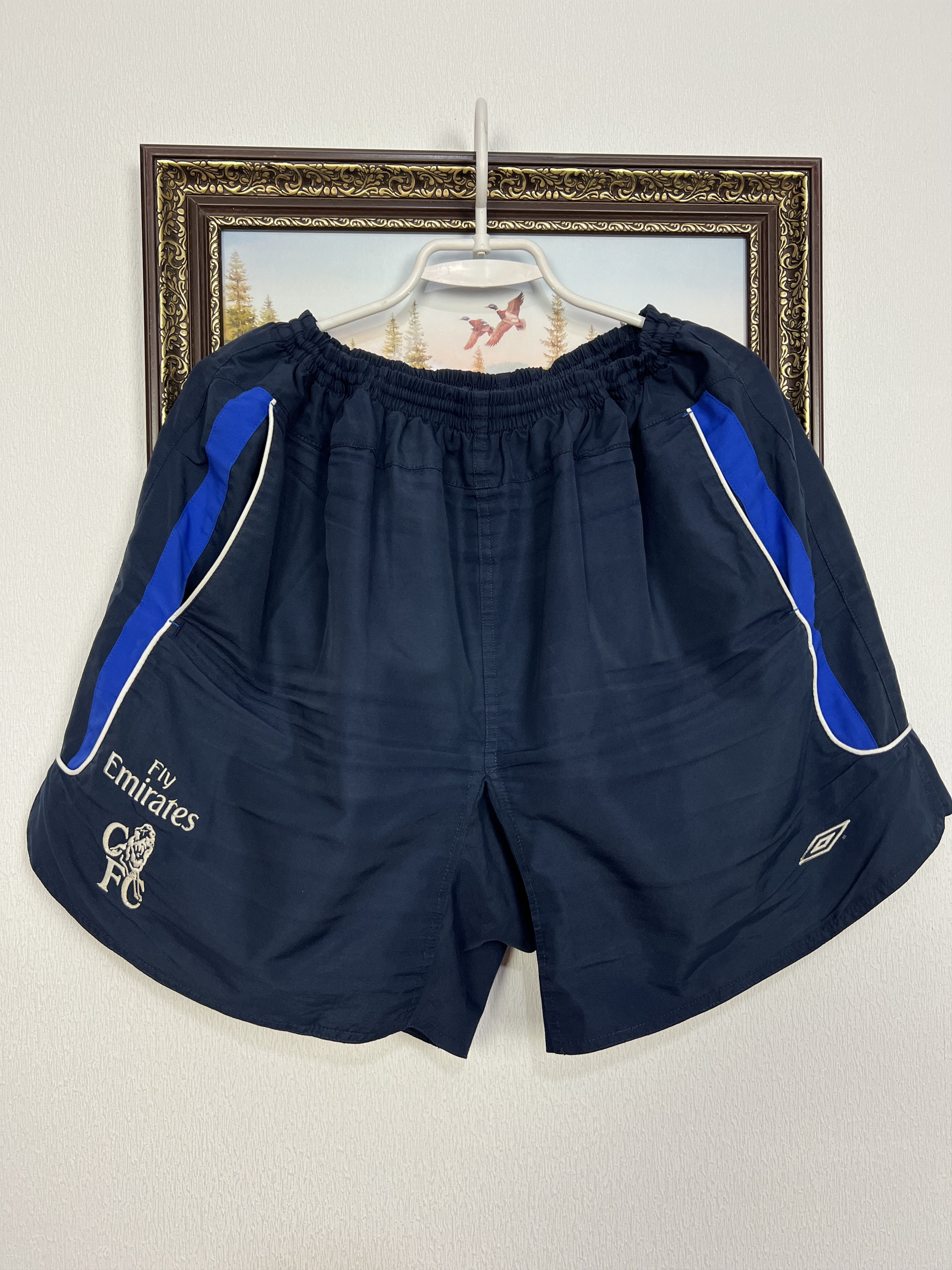 Umbro Vintage 90's Umbro Chelsea Football Shorts Soccer Rare Hype Size US 38 / EU 54 - 1 Thumbnail
