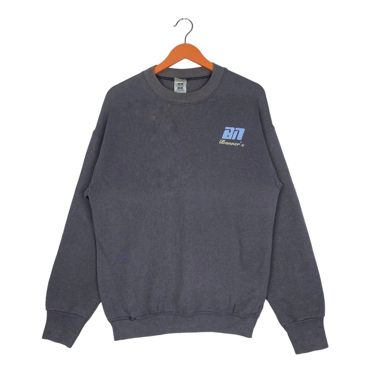 Designer × Vintage Baners Sweatshirt Crewneck Pullover Jumper Size M Size US M / EU 48-50 / 2 - 1 Thumbnail