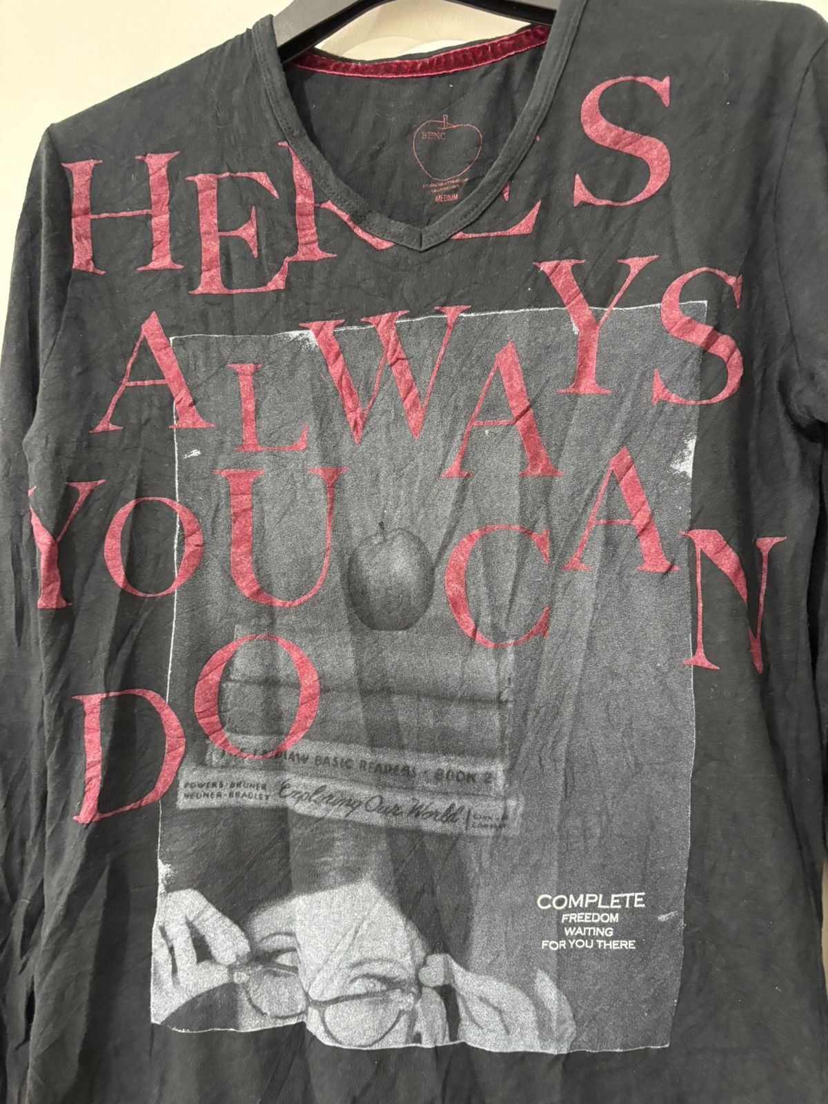If Six Was Nine Beno punk poem skull shirt japan Size US M / EU 48-50 / 2 - 2 Thumbnail