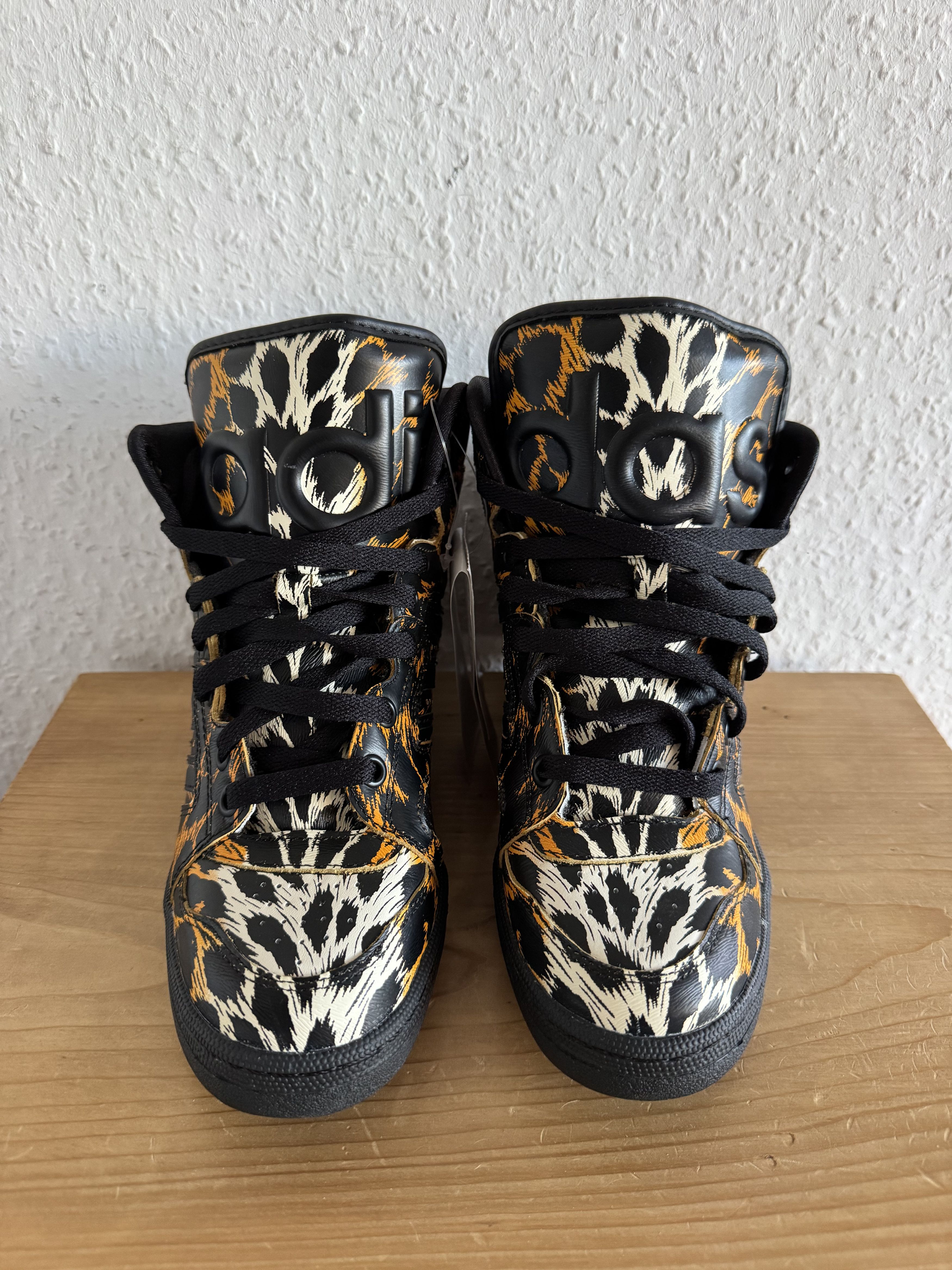 Adidas × Jeremy Scott JS Instinct Hi Leopard Size US 4 / IT 34 - 3 Thumbnail