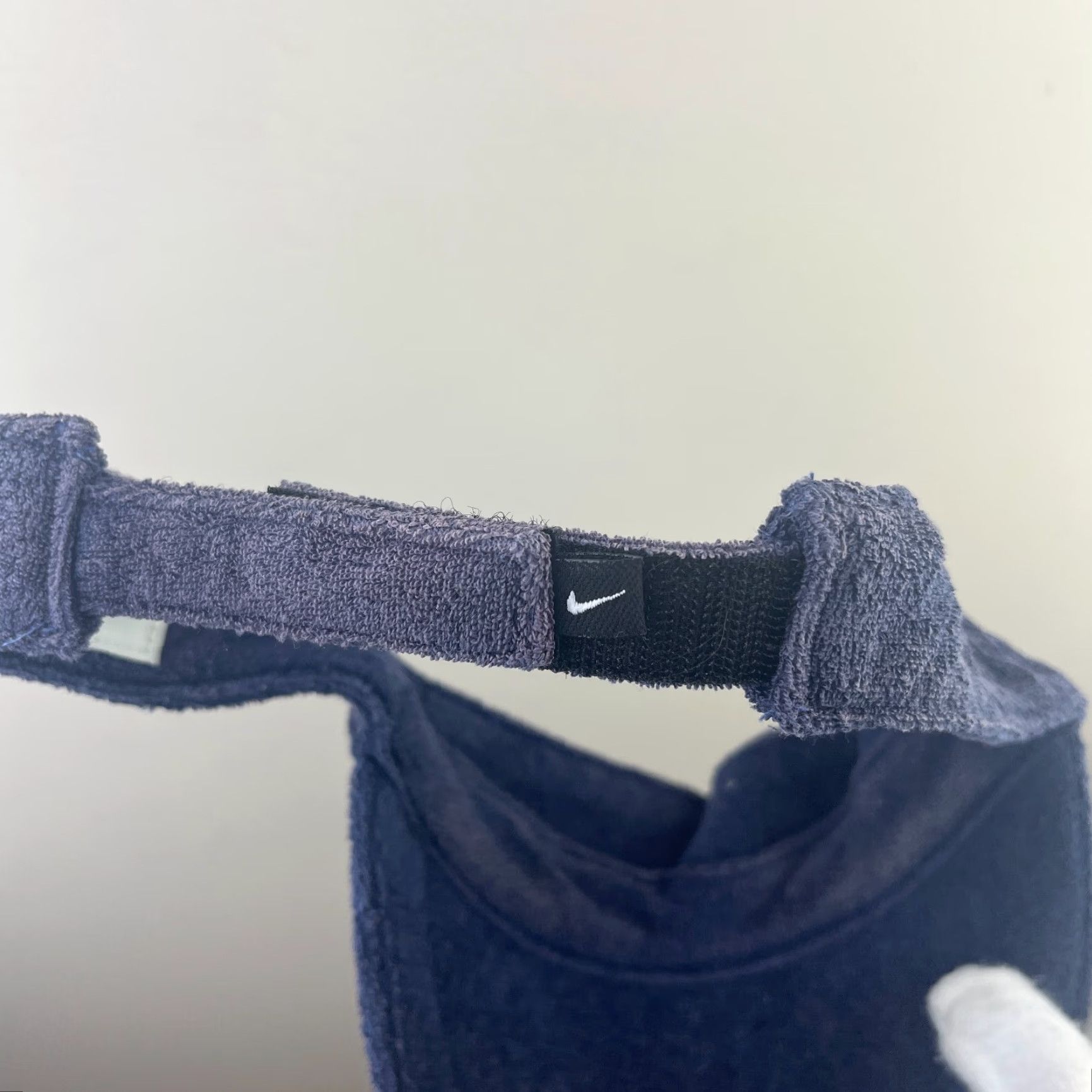 Nike VINTAGE Nike Visor Hat / Visor Strap Back / Men / One Size / Blue / Y2K / Hat Mens Size ONE SIZE - 4 Thumbnail