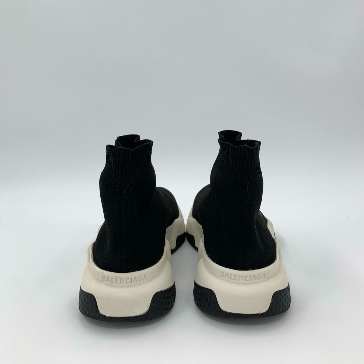 Balenciaga Balenciaga Paris 36 Logo White-Base Black Sock Sneakers, Or Size US 6 / IT 36 - 6 Thumbnail