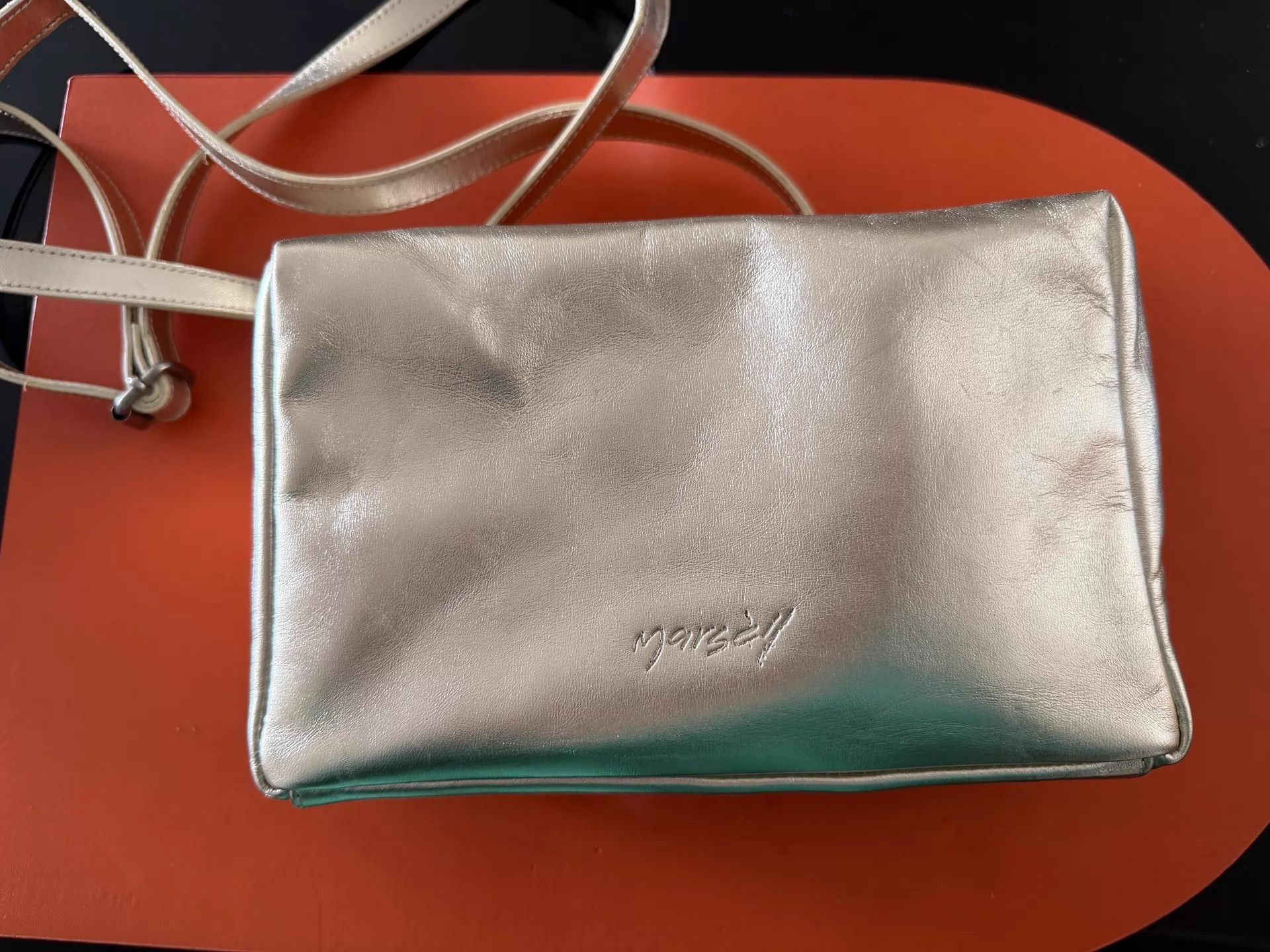 Marsell marsell light gold cowhide crossbody bag (clutch) compact Size ONE SIZE - 1 Thumbnail