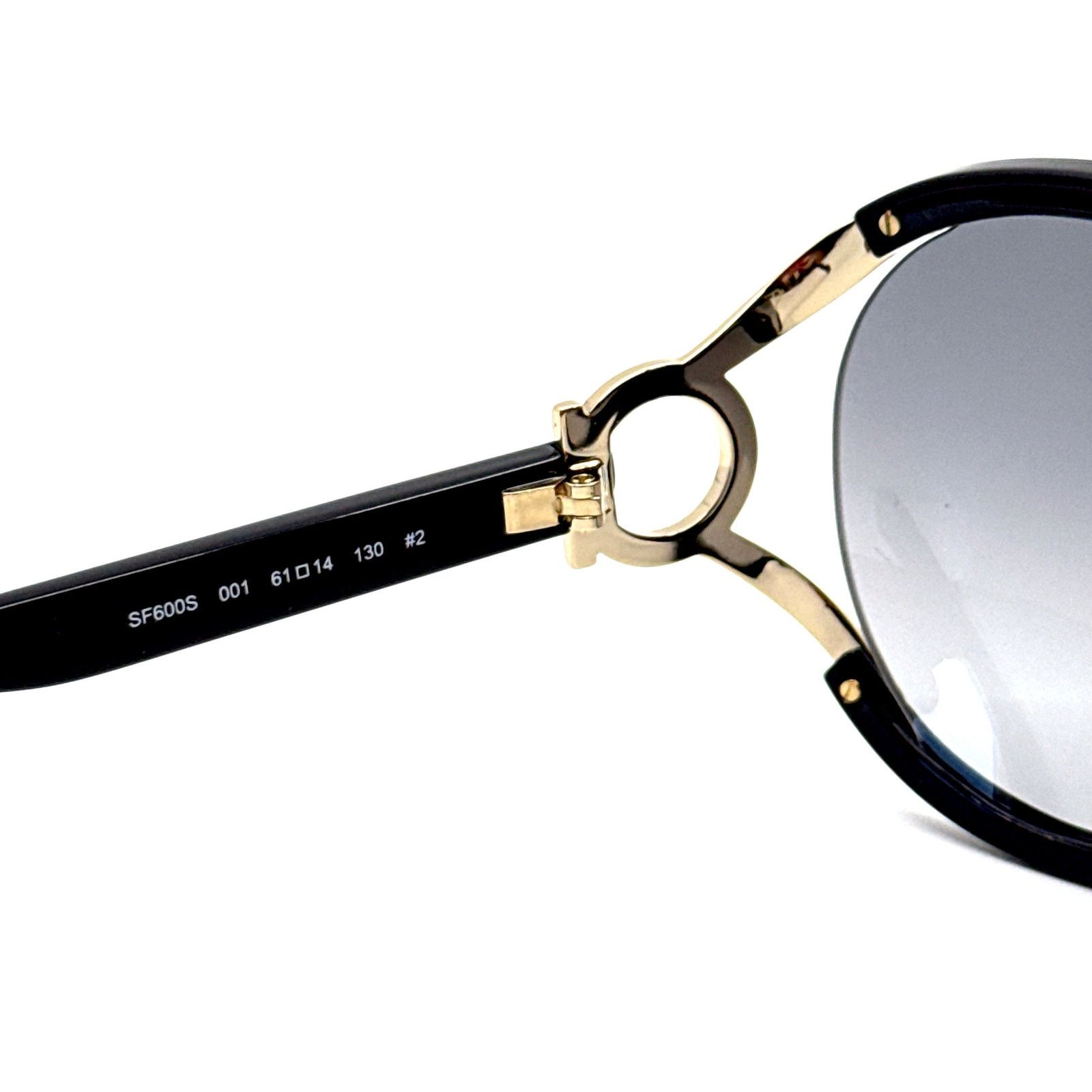 Salvatore Ferragamo New, SALVATORE FERRAGAMO Sunglasses SF600S 001 Authentic Size ONE SIZE - 8 Thumbnail