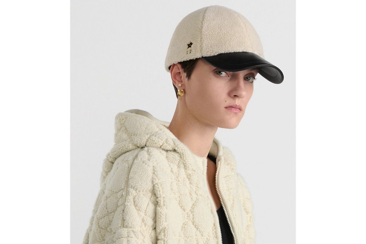 Dior o1bcso1str0226 Size:OS/D-Player Cap in White/Black Size ONE SIZE - 4 Thumbnail