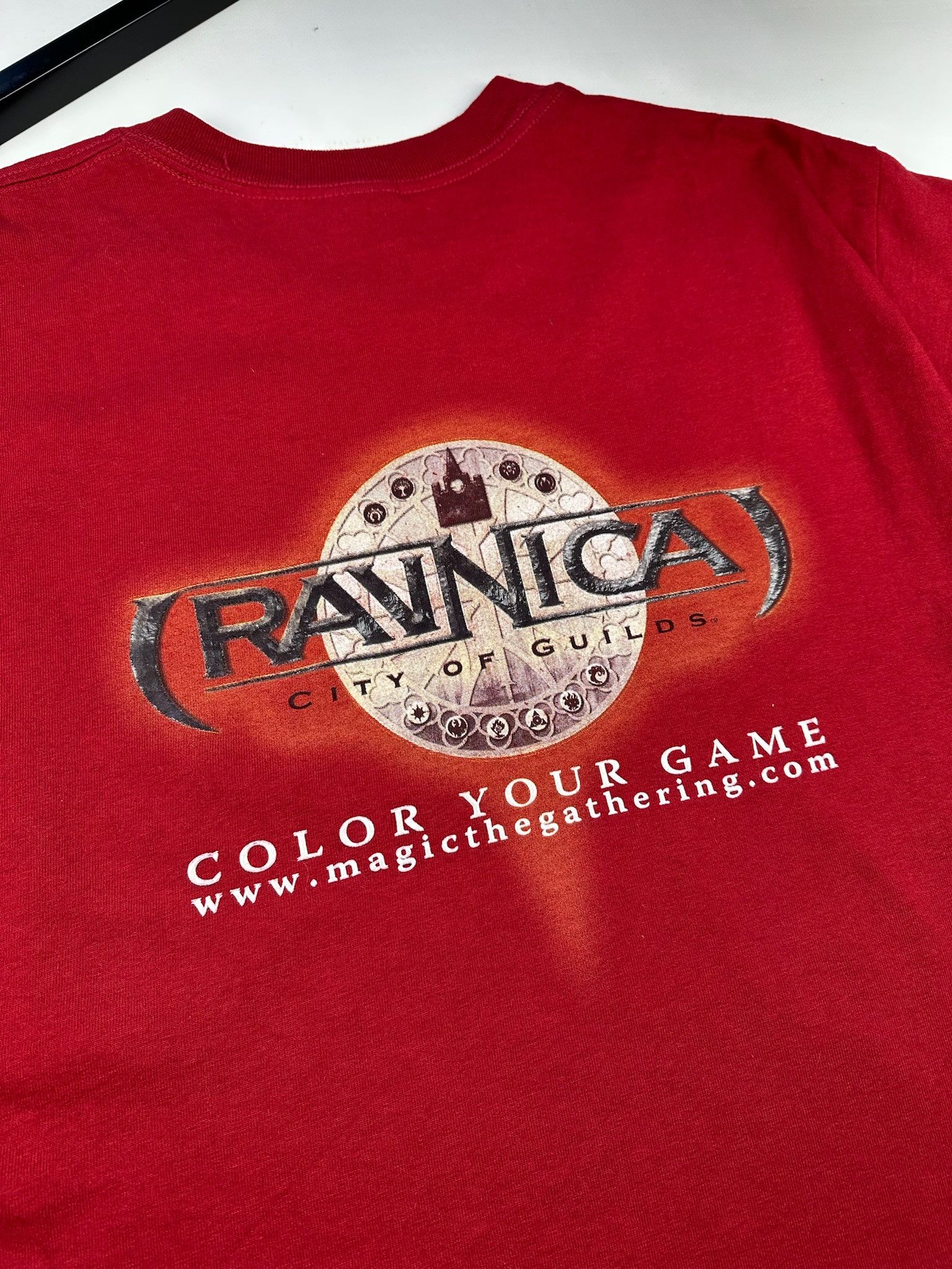 Vintage RARE VINTAGE MAGIC THE GATHERING RAVNICA TEE 90s BIG LOGO Size US L / EU 52-54 / 3 - 2 Thumbnail