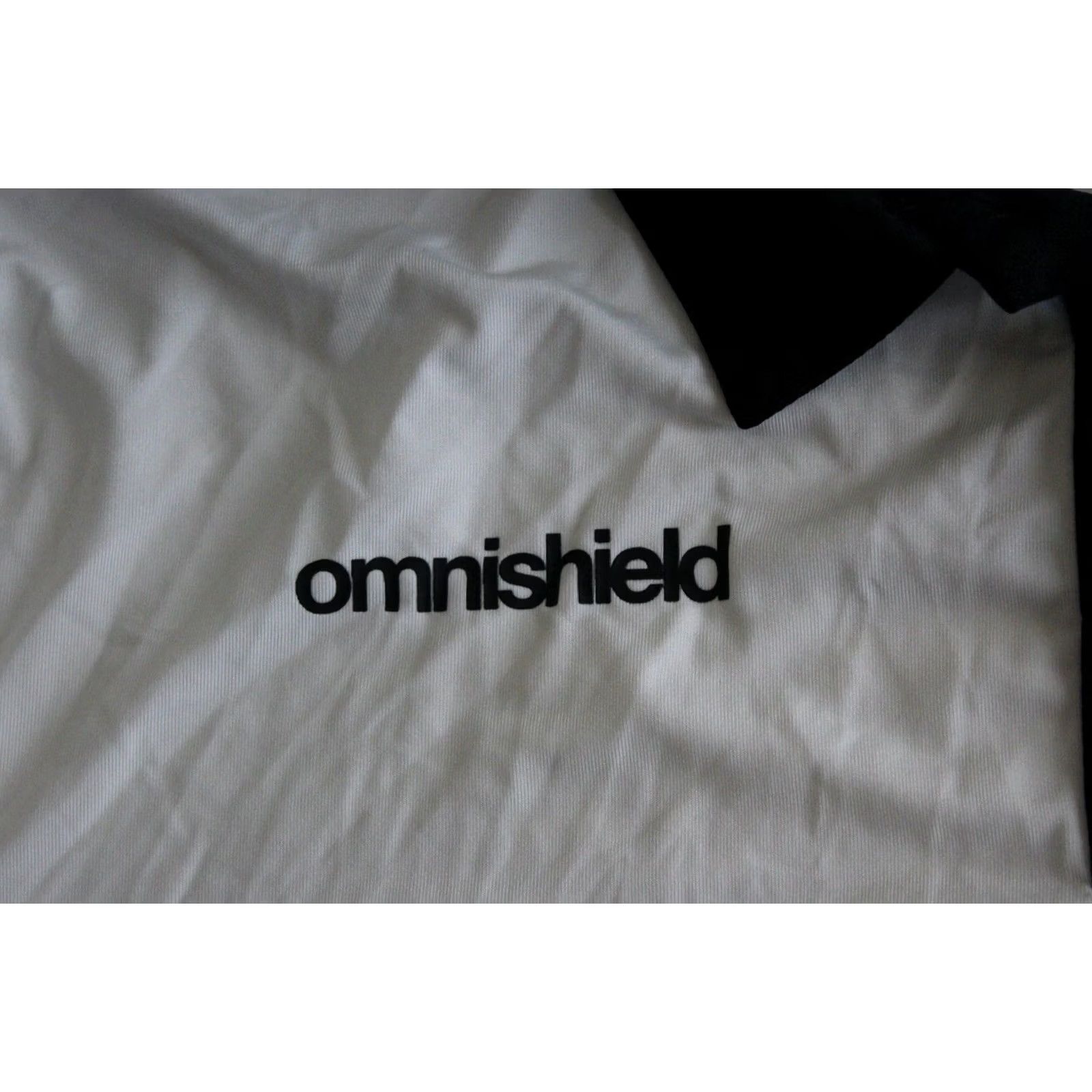 Logo Athletic Shield Mens L Omnishield White Black Logo Athletic Polo Size US L / EU 52-54 / 3 - 3 Thumbnail