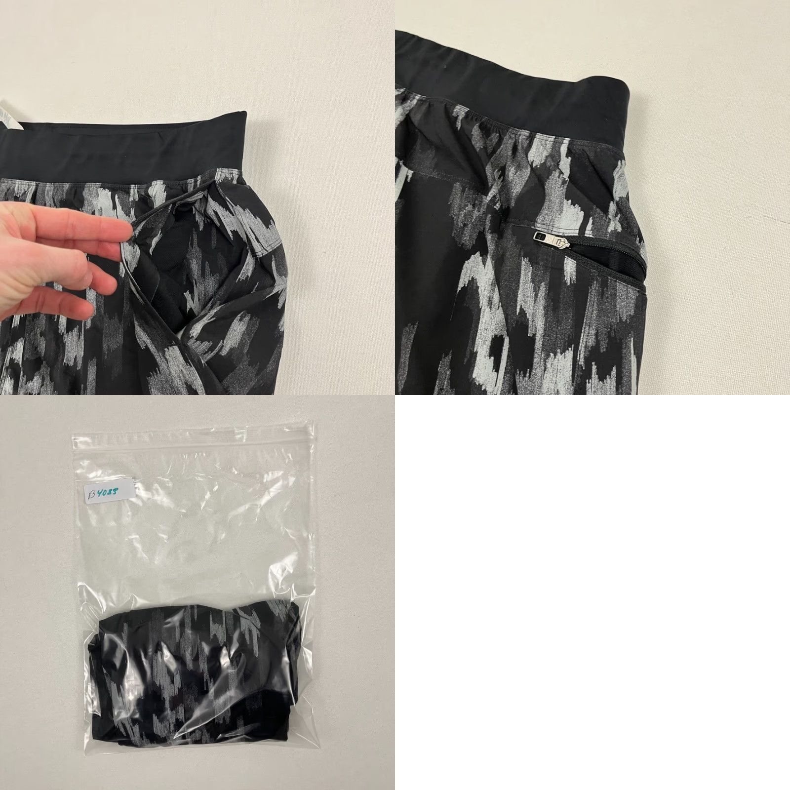 Lululemon Lululemon T.H.E Shorts Mens XL 7.5" Black Face Mercury Active Running Workout Athletic Elastic Waist Pockets Geometric 7.5 Inseam Mens XL Black Size US 36 / EU 52 - 8 Thumbnail