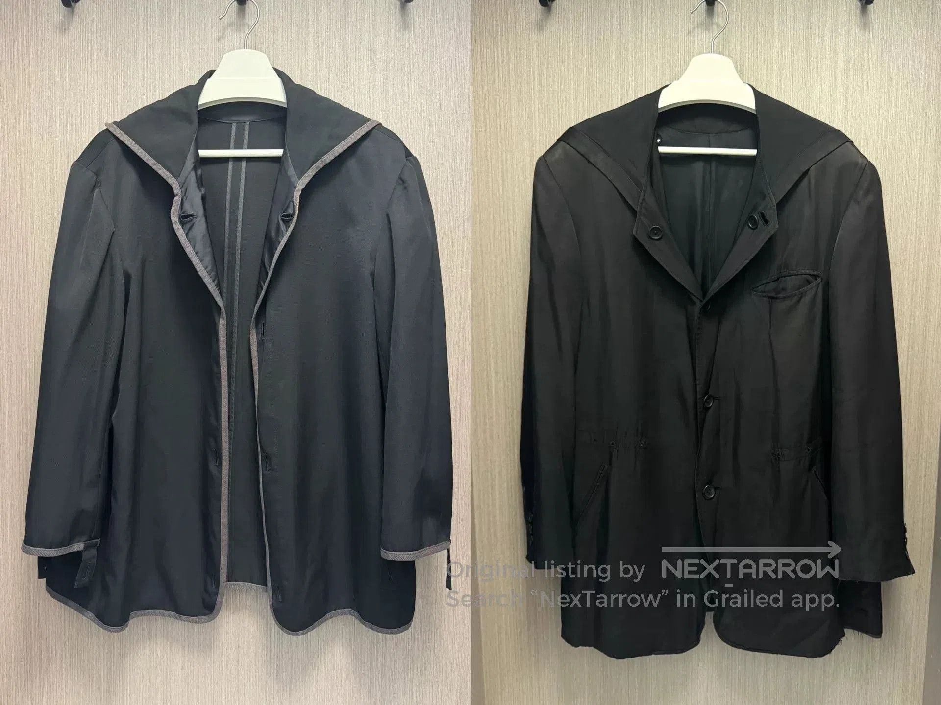 Yohji Yamamoto Yohji Yamamoto Silk Hooded Coat. Size US M / EU 48-50 / 2 - 6 Thumbnail