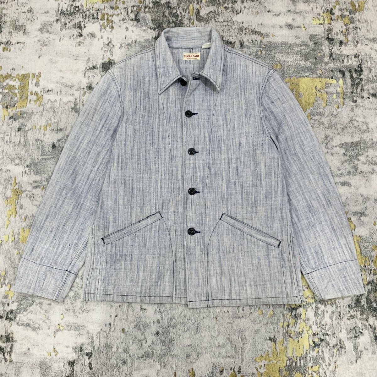 Sugar Cane Vintage Sugar Cane Denim Chore Jacket Toyo Enterprise Japan Size US M / EU 48-50 / 2 - 1 Thumbnail