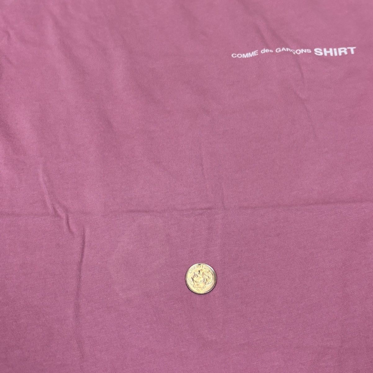 Comme des Garcons Comme des Garcons Shirt Logo Short Sleeve Tee Women's Large Size L / US 10 / IT 46 - 9 Thumbnail