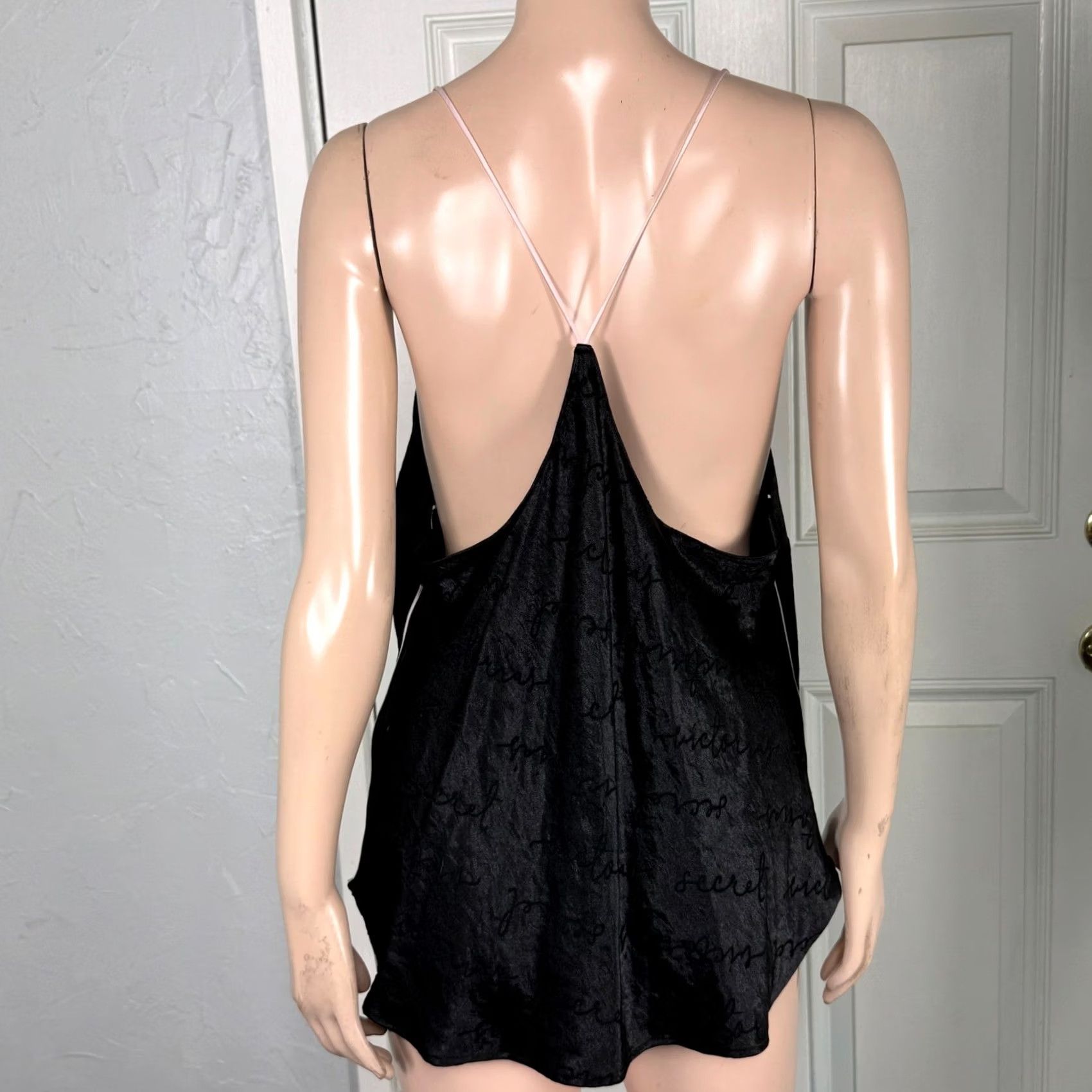 Victoria's Secret Victoria'S Secret Satin Racerback Tank Top XL E4-6 Size XL / US 12-14 / IT 48-50 - 5 Thumbnail