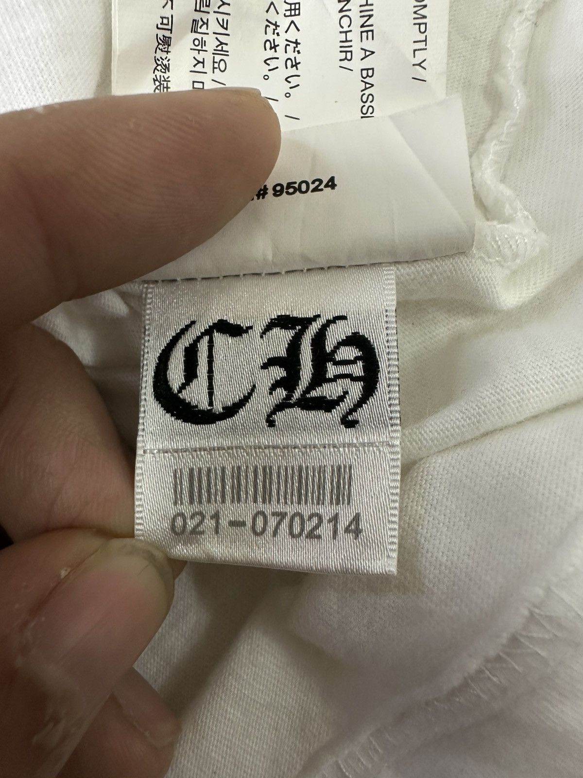 Chrome Hearts Chrome heart Scroll printed logo shirt Size US M / EU 48-50 / 2 - 8 Thumbnail
