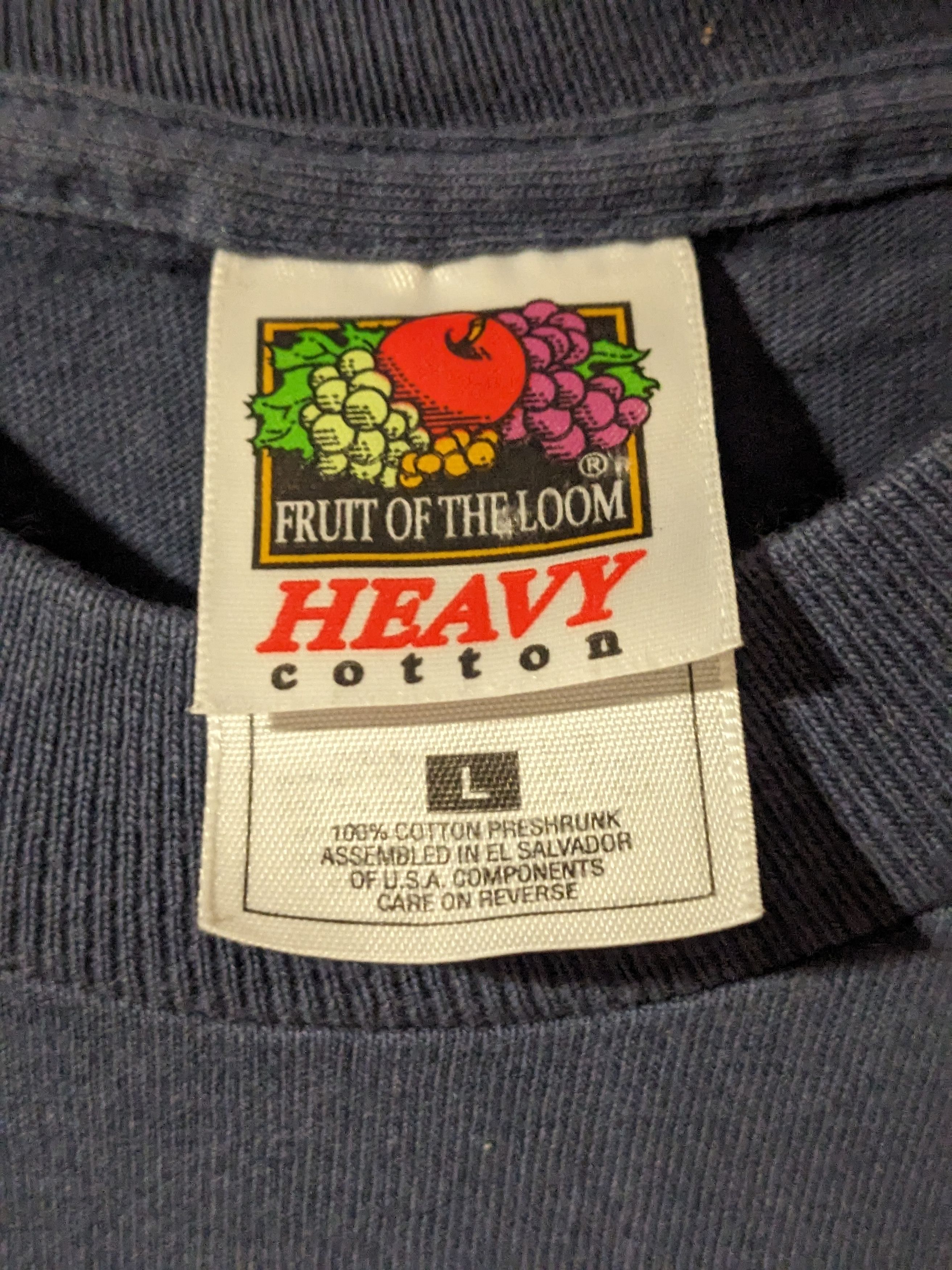 Fruit Of The Loom × Vintage Vintage 1991 Party of Five TV Show Comedy Blue Large T-Shirt Size US L / EU 52-54 / 3 - 4 Thumbnail