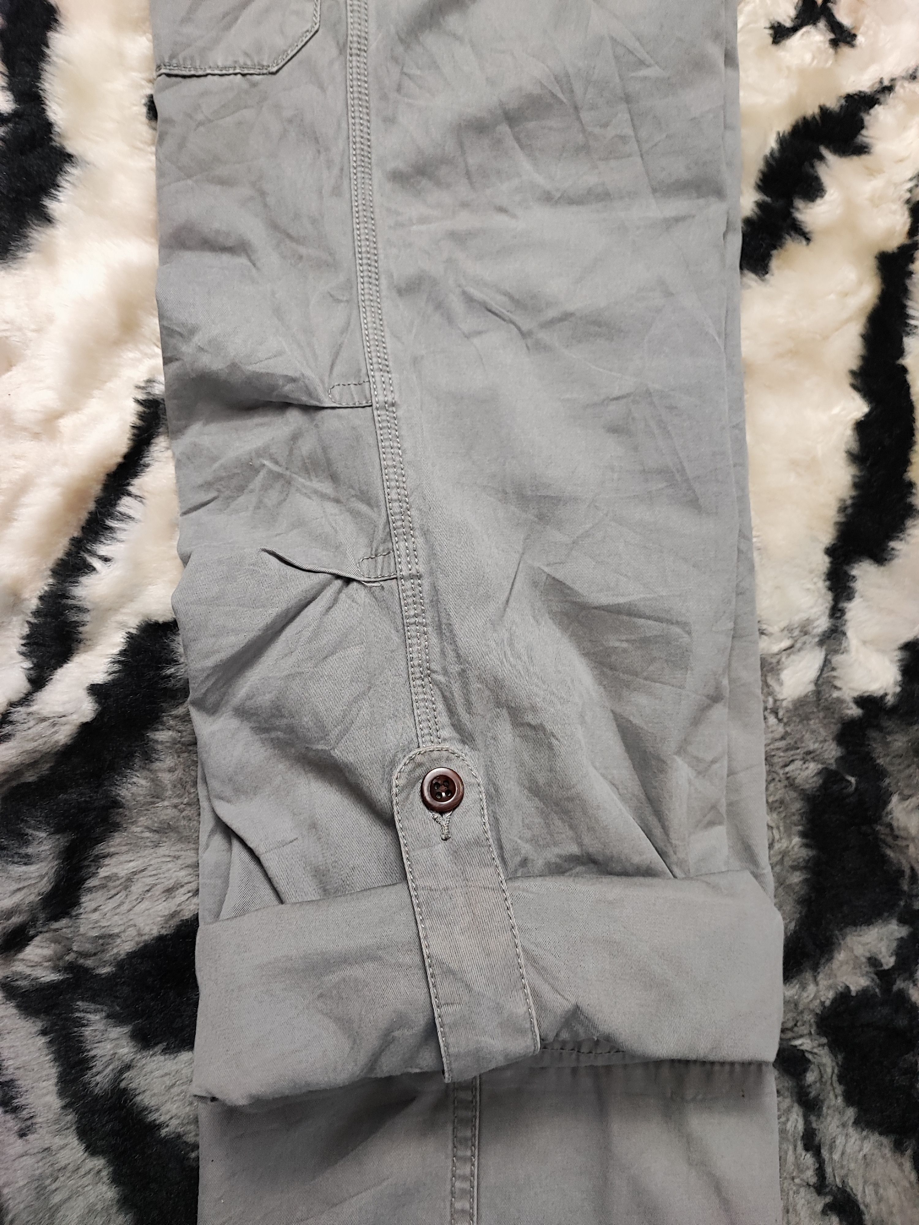 Polo Ralph Lauren 🔥DOPE Iconic Combat Multipocket Tactical Parachute Pants Size US 33 - 24 Thumbnail
