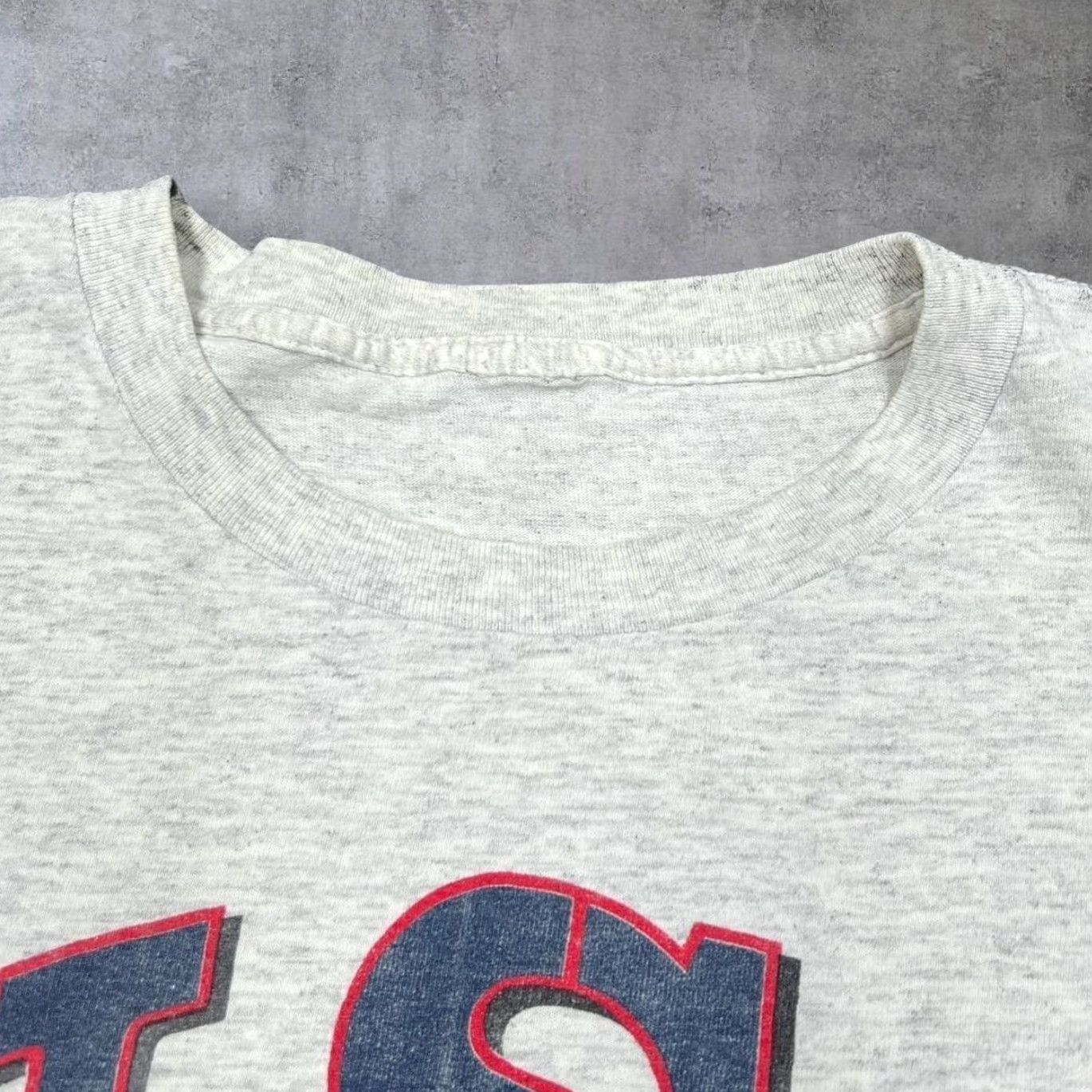 Salem Sportswear VINTAGE Salem Sportswear USA Basketball Graphic Single Stitch T-Shirt L XL Mens Grey cotton 1992 1990s Size US L / EU 52-54 / 3 - 5 Thumbnail