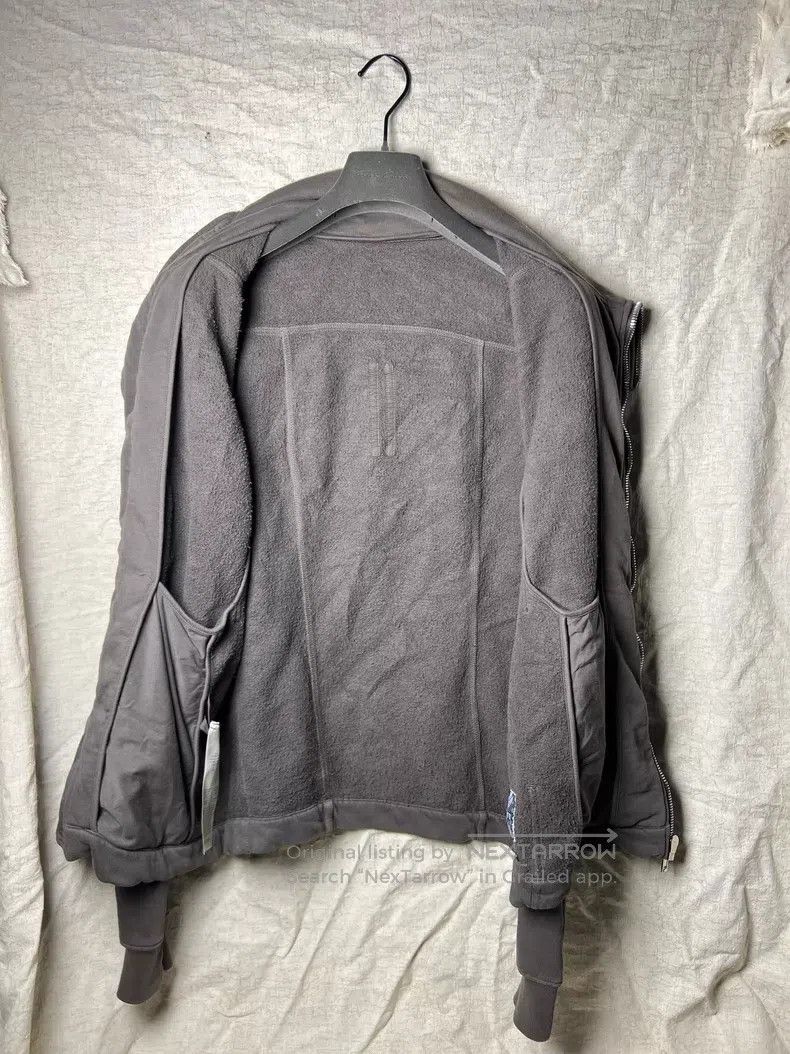 Rick Owens Rick Owens Sage Zip-up Stand Collar Hoodie Size US M / EU 48-50 / 2 - 7 Thumbnail