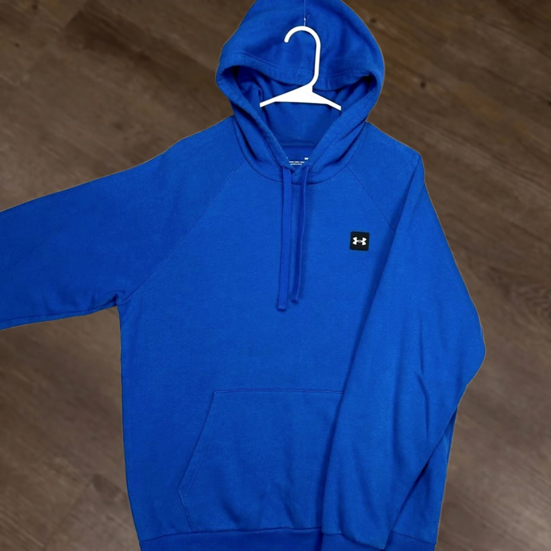 Under Armour Under Armour Hoodie Sweatshirt Mens Medium Blue Loose Pullover Long Sleeve EUC Size US M / EU 48-50 / 2 - 1 Thumbnail
