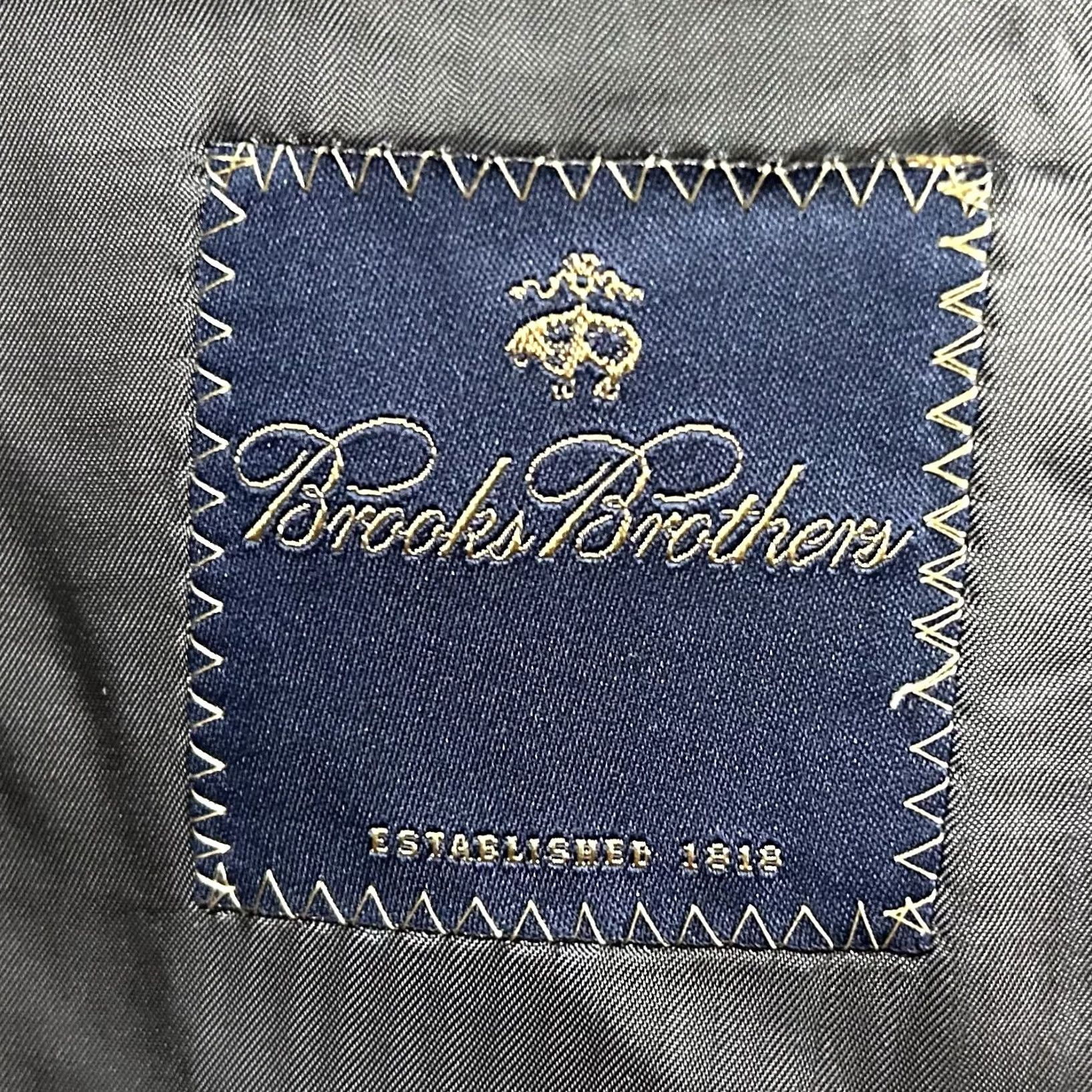 Brooks Brothers Brooks Brothers Sport Coat Gray Wool Blend Two Button Lined Double Vented 44R Mens Regular Jacket Coat Notch Lapel Size US XS / EU 42 / 0 - 3 Thumbnail
