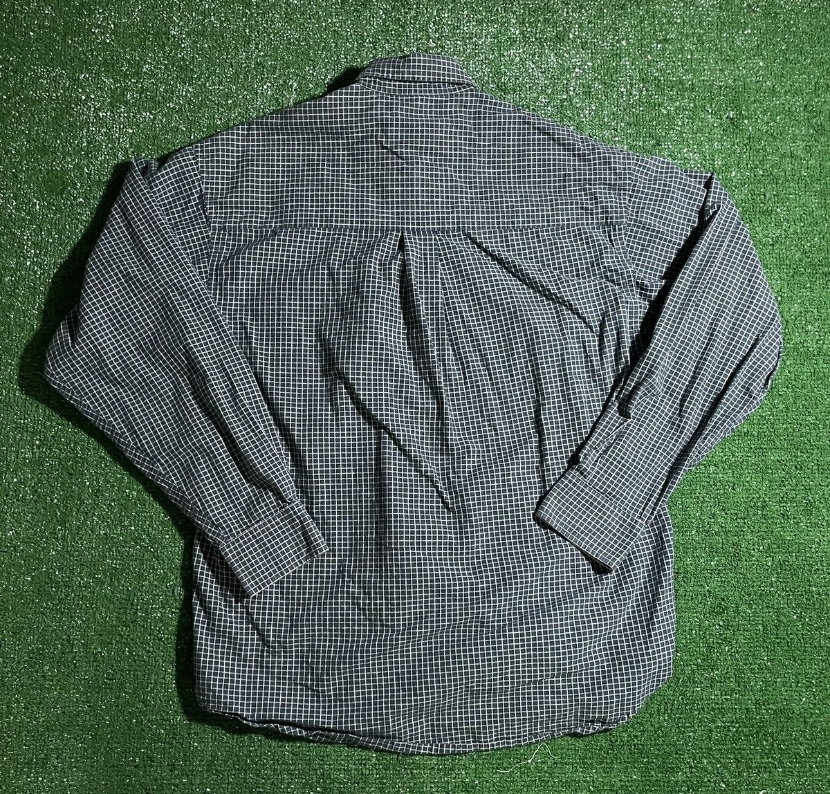 Haggar Green Pocket Button Up Shirt Size US M / EU 48-50 / 2 - 3 Thumbnail