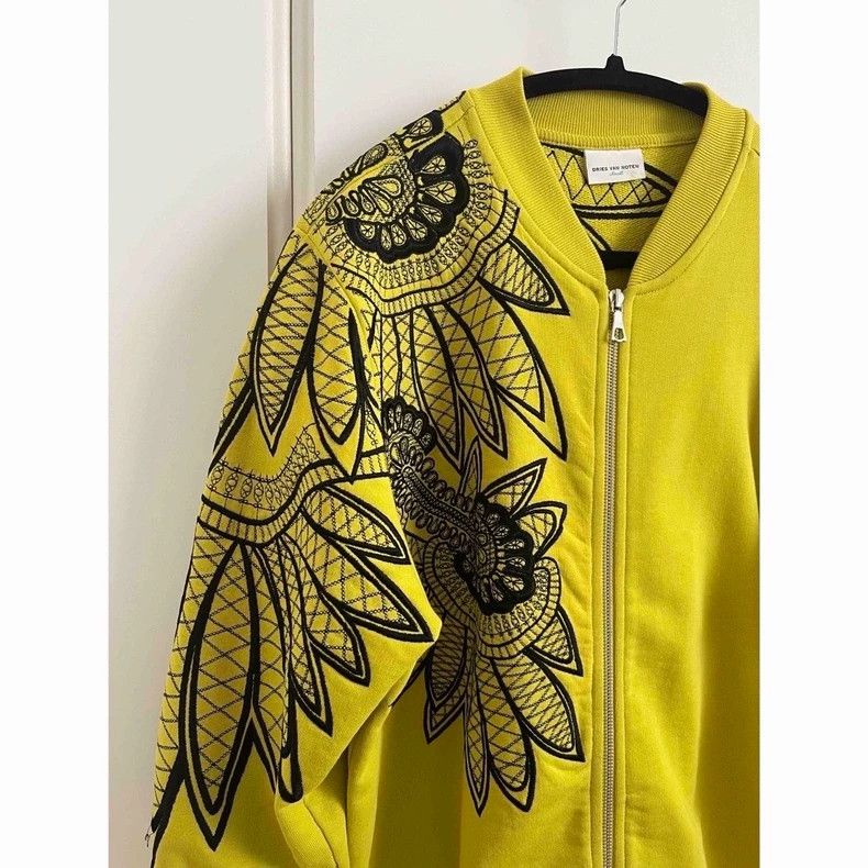 Dries Van Noten dries van noten Embroidered zipper jacket 2503-Nextarrow Size US S / EU 44-46 / 1 - 2 Thumbnail