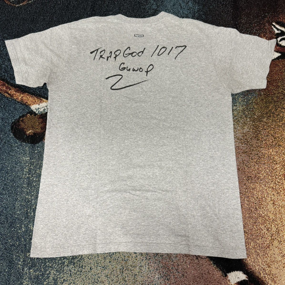 Supreme GUCCI MANE X SUPREME PHOTO TEE GREY Size US L / EU 52-54 / 3 - 5 Thumbnail