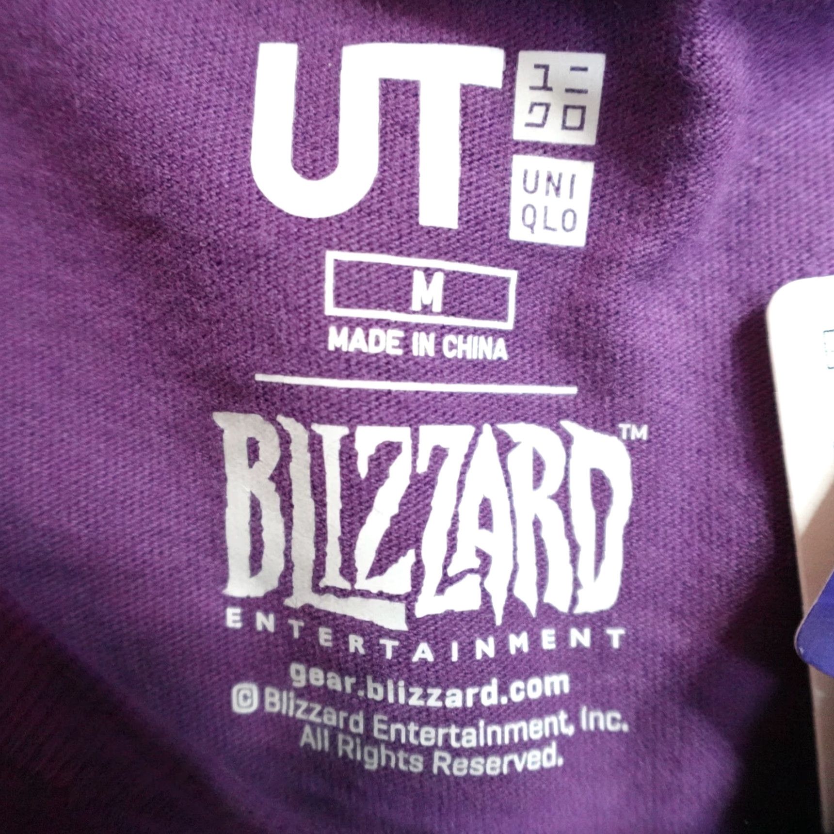 Uniqlo Uniqlo Shirt M Purple Blizzard Heroes NEW Crew Neck Short Sleeve Men's Cotton T-Shirt Size US M / EU 48-50 / 2 - 3 Thumbnail