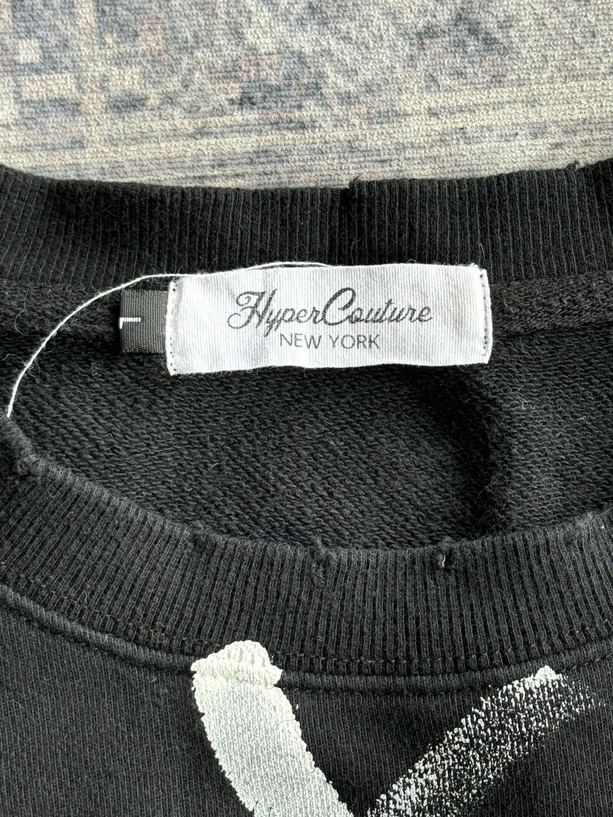 Japanese Brand Y2K Hyper Couture New York Punk Riot Poem Crewneck Size US L / EU 52-54 / 3 - 9 Thumbnail
