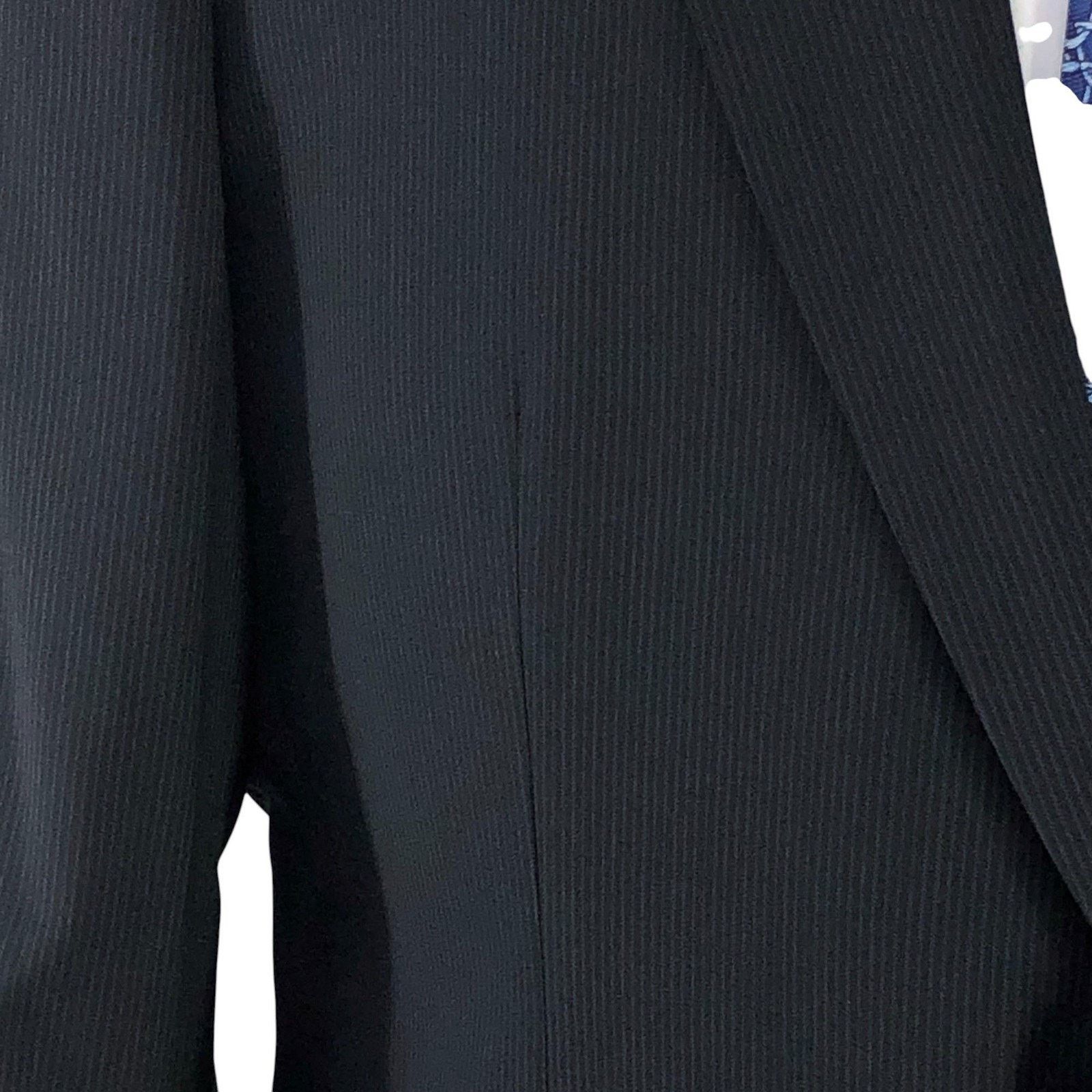 Hugo Boss Hugo Boss Sport Coat 38S Black Pinstripe Pasolini1/Movie1 Size 38S - 5 Thumbnail