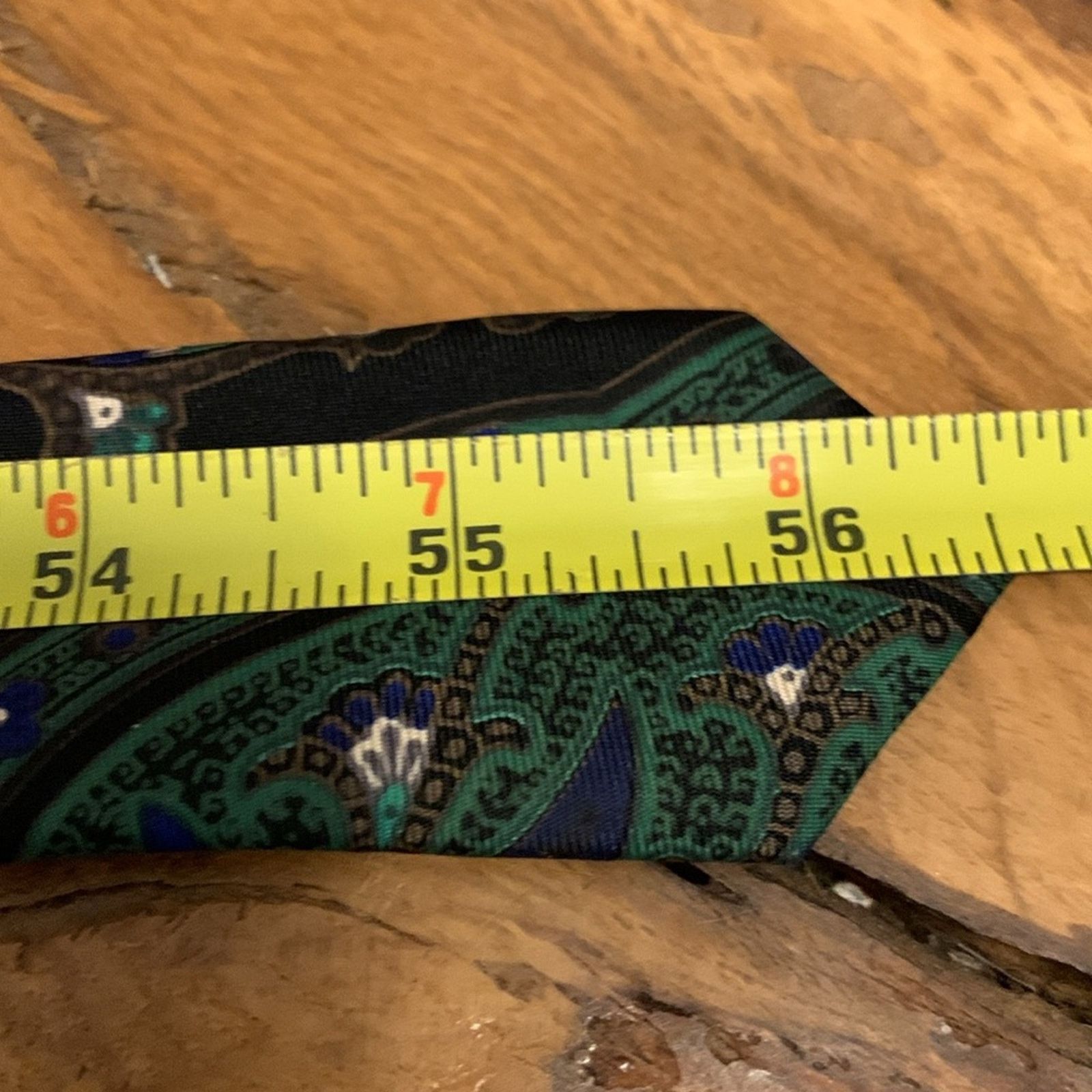 Gianfranco Ferre Gianfranco Ferre Italy blue green silk twill paisley necktie Size ONE SIZE - 10 Thumbnail