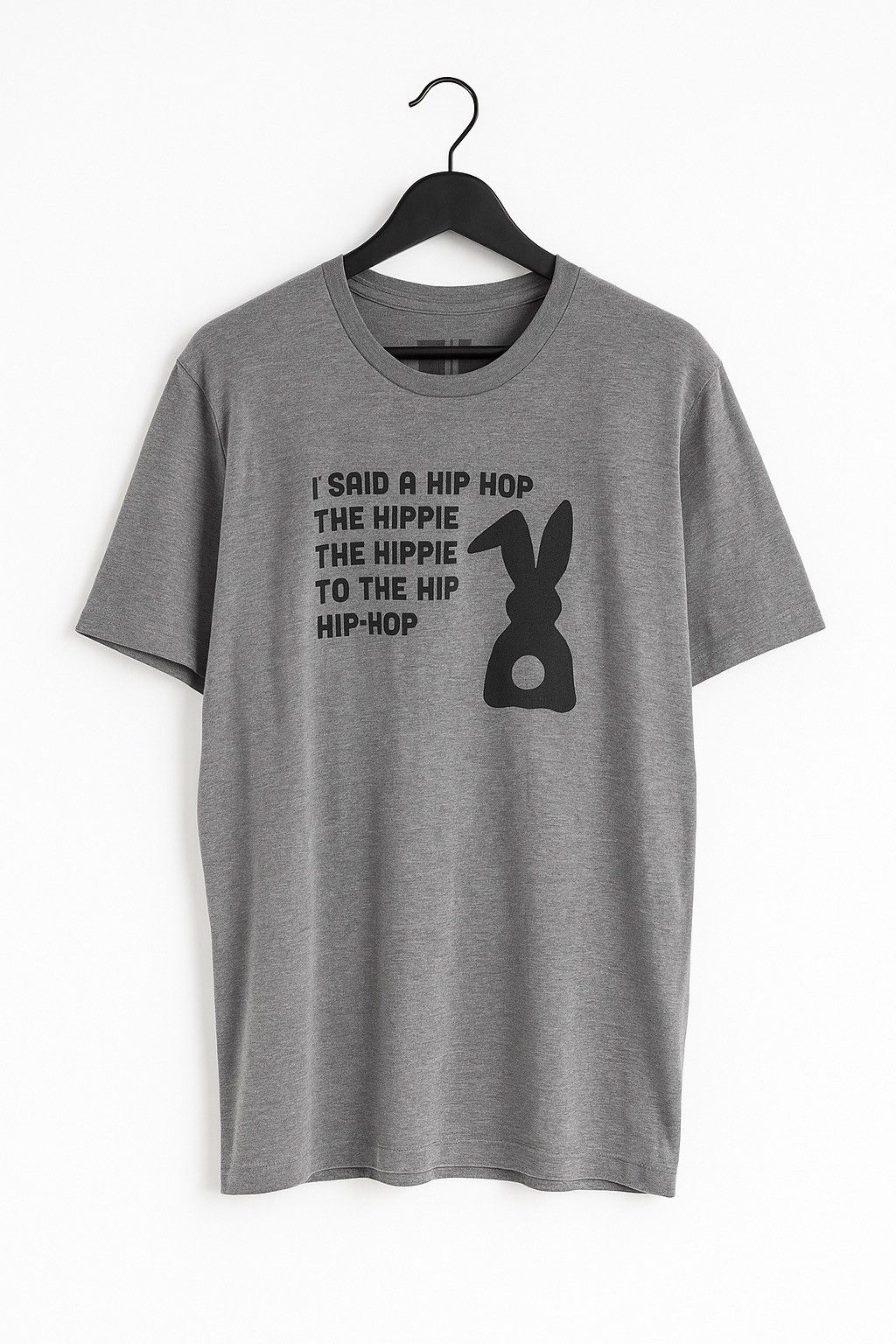 Vintage SMP Gray Graphic Tee | Hip Hop Lyric TShirt Vintage-Inspired Size US XL / EU 56 / 4 - 1 Thumbnail