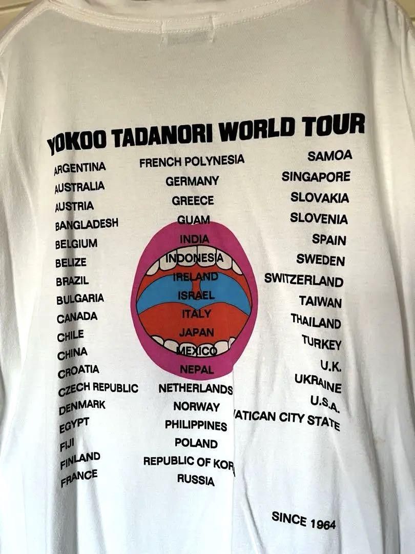 Hysteric Glamour HYSTERIC GLAMOUR YOKOO TADANORI WORLD TOUR T-Shirt White Size ONE SIZE - 5 Thumbnail