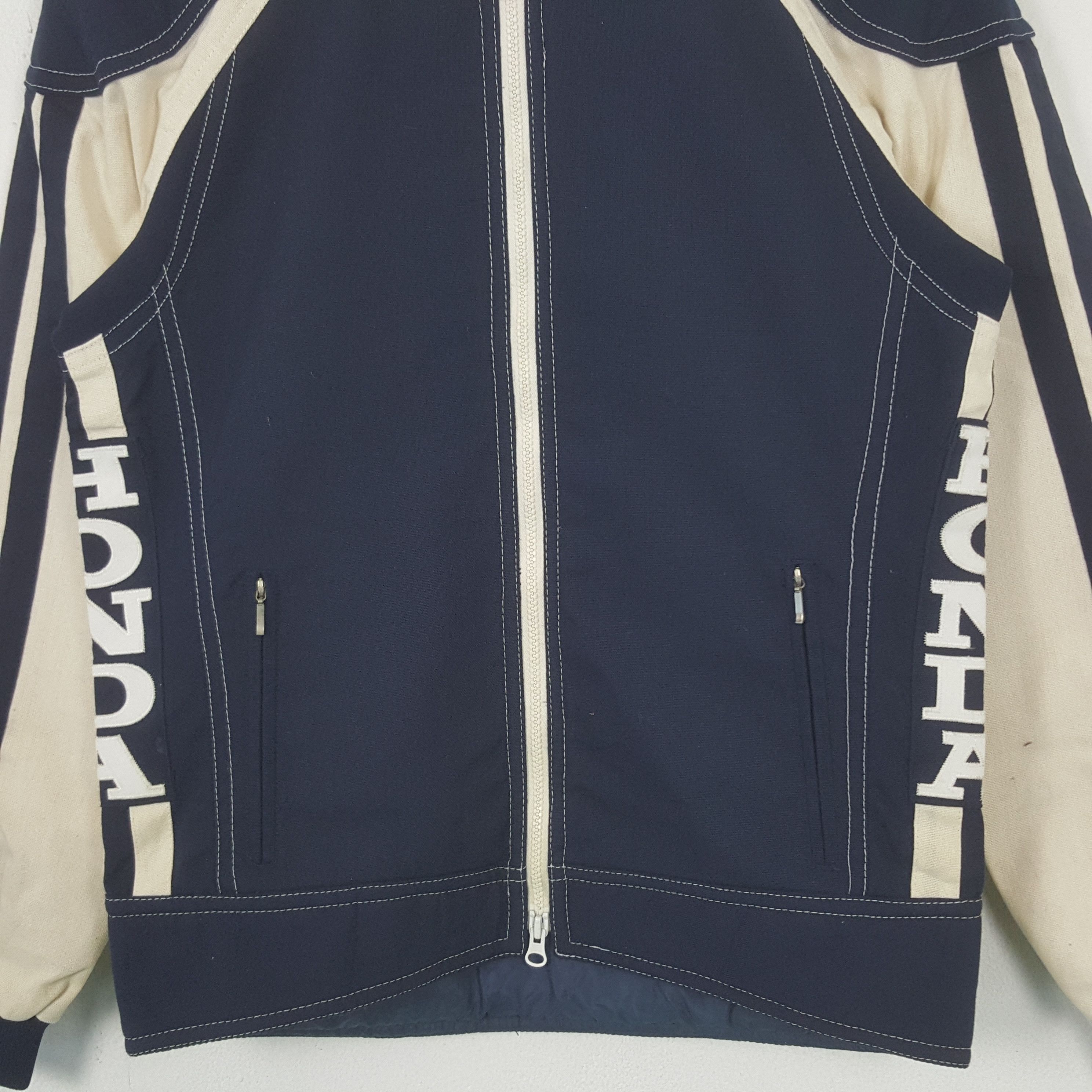 Japanese Brand Vintage Honda X Dencente Japanes Racing Bikers Jacket 33 Size US M / EU 48-50 / 2 - 2 Thumbnail