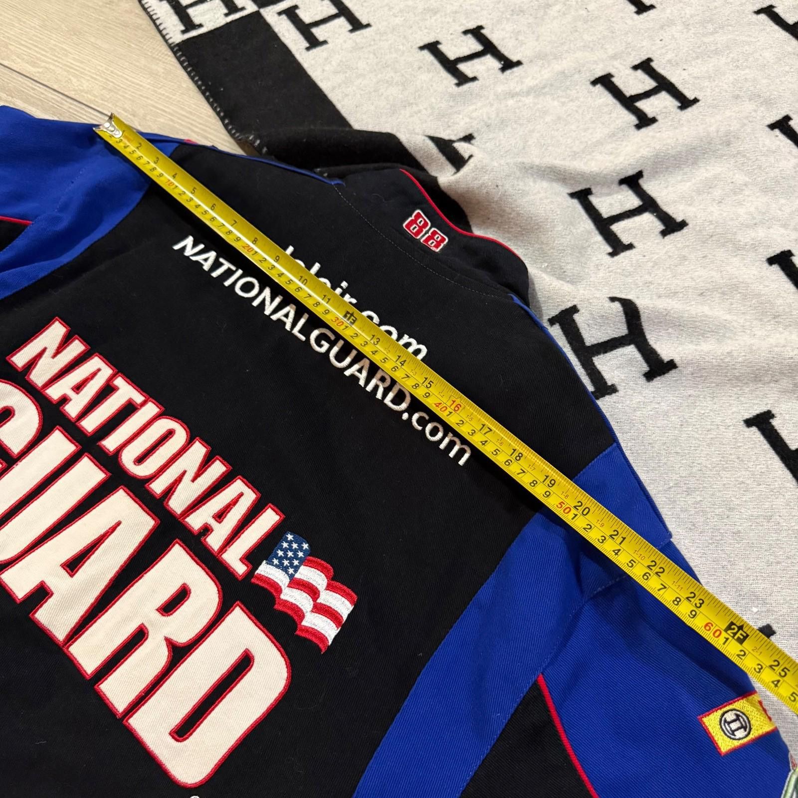 Other National Guard NASCAR Racing Jacket Dale Jr Team Full Size L Size ONE SIZE - 6 Thumbnail