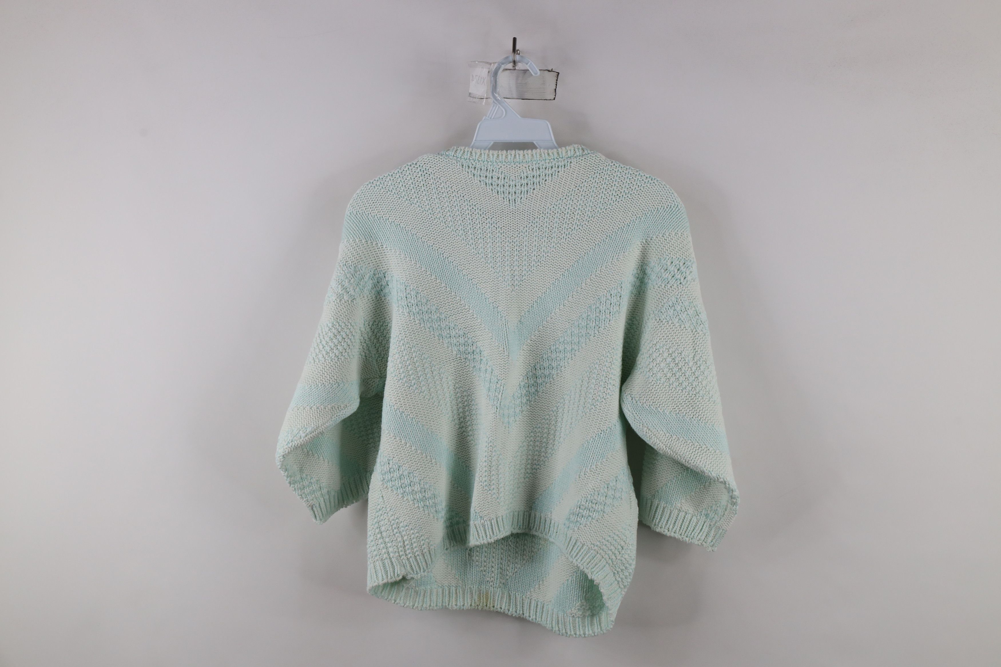 Vintage Vintage 70s Streetwear 3/4 Sleeve Chunky Knit Sweater Size S / US 4 / IT 40 - 11 Thumbnail