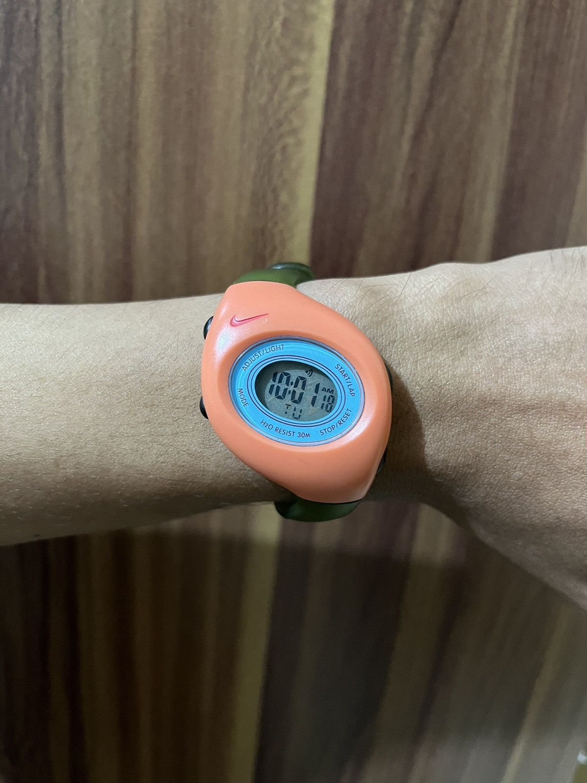 Nike × Vintage Vintage NIKE TRIAX J ANALOG WATCH ORANGE/BLUE/GREEN Size ONE SIZE - 8 Thumbnail