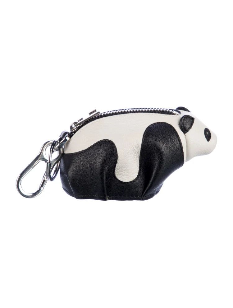 Loewe o1in1g0526 Size: OS / Panda Keychain in White/Black Size ONE SIZE - 1 Preview