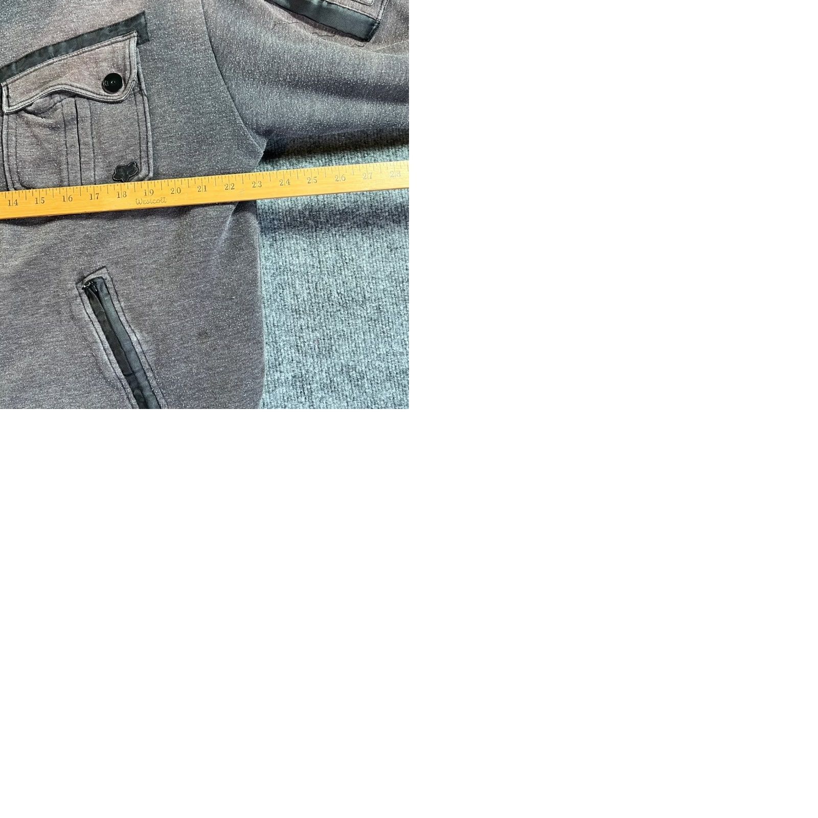 Fox Racing Fox Racing Hoodie Mens L Brown Sherpa Lined Full Zip Faded Utility Size US L / EU 52-54 / 3 - 10 Thumbnail