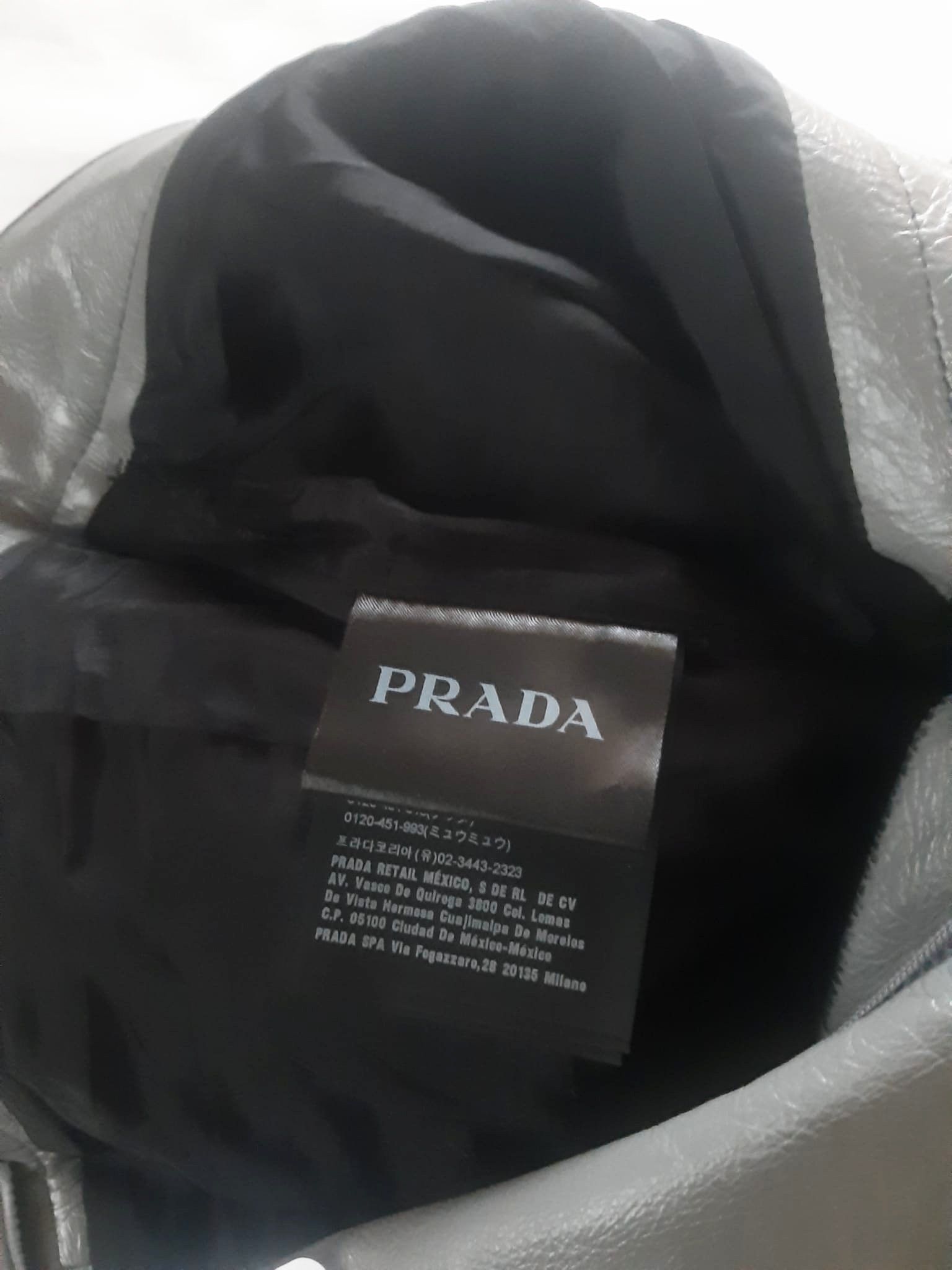 Prada Prada FW 2018 Calfskin Leather Wide Pants Size US 30 / EU 46 - 6 Thumbnail