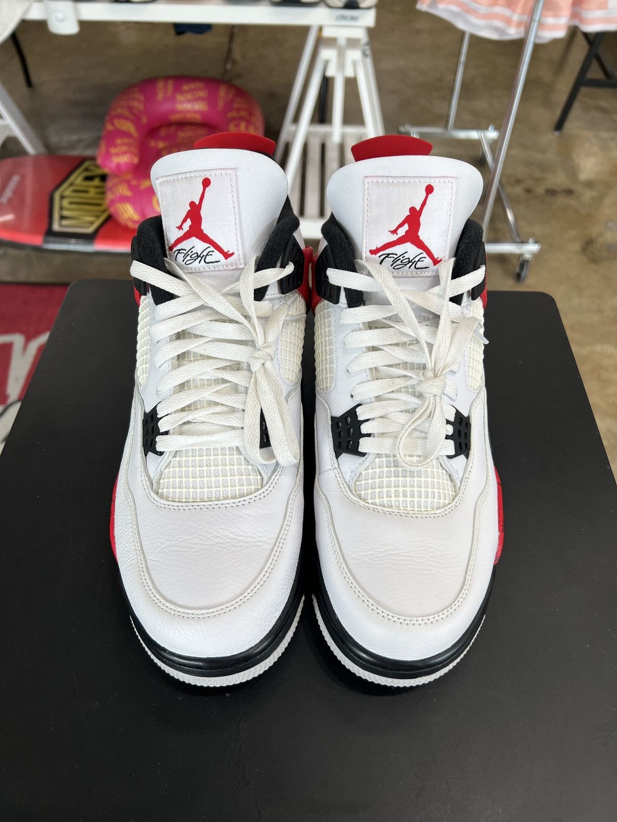 Jordan Brand Air Jordan 4 Red Cement Size 12 (2023) Size US 12 / EU 45 - 2 Thumbnail