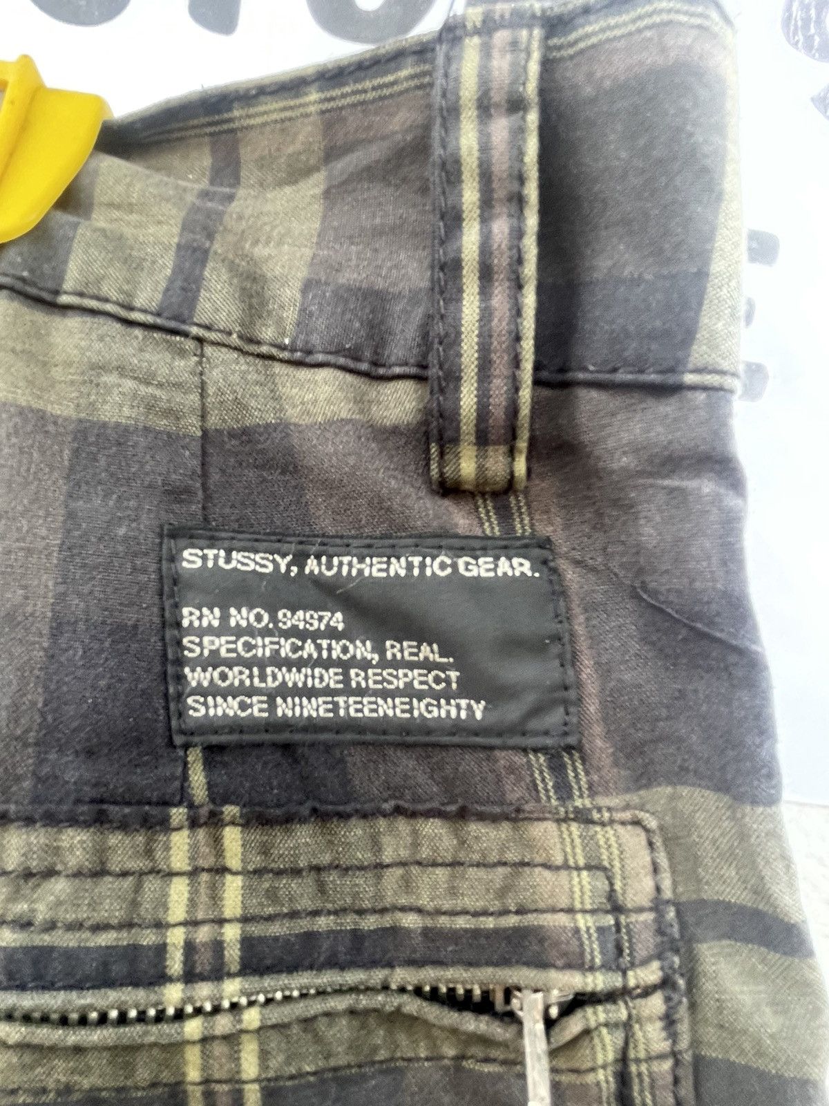 Japanese Brand Stussy Cargo Pant Size US 33 - 4 Thumbnail