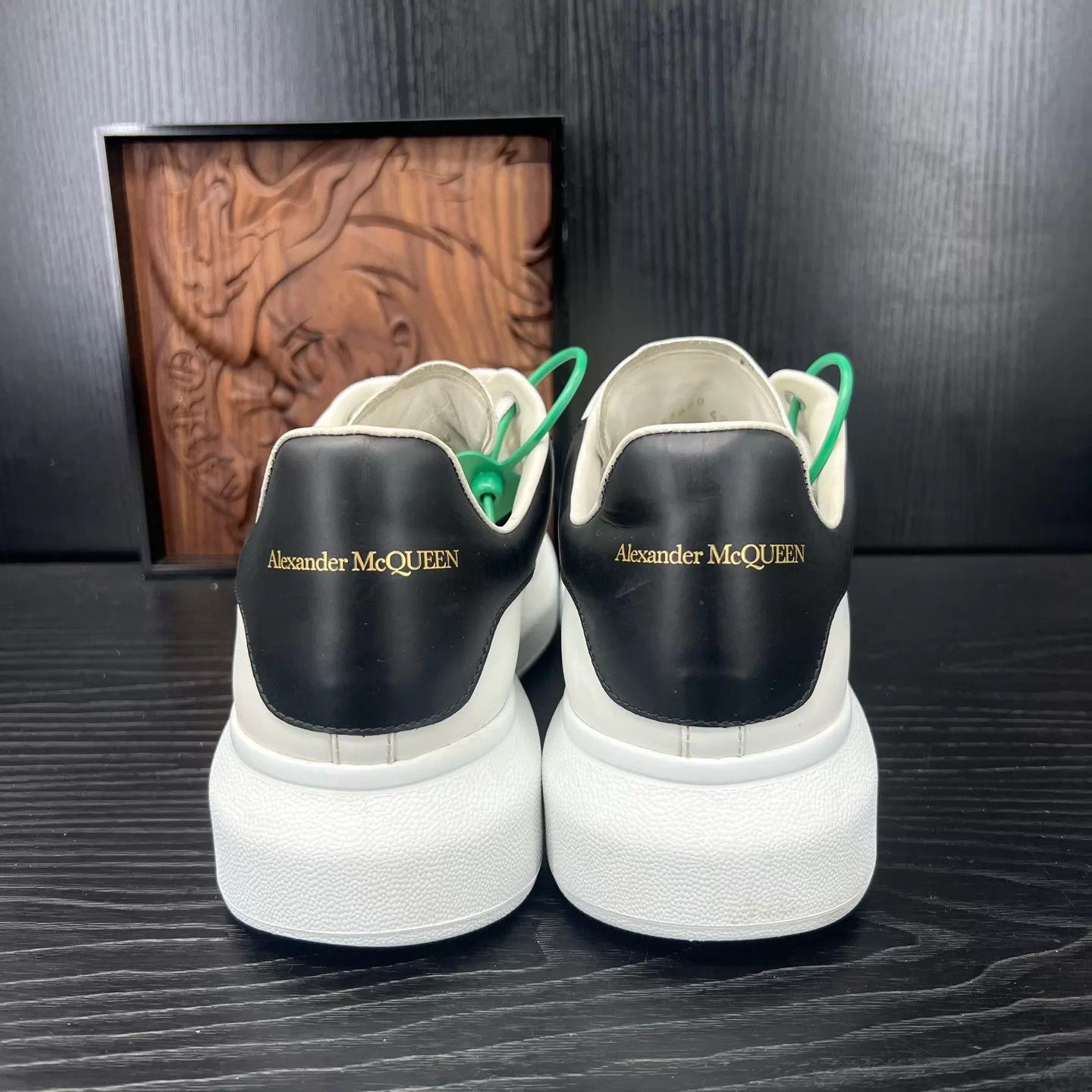 Alexander McQueen McQ Black Tail Smooth Calf Leather 42 Size US 9 / EU 42 - 5 Thumbnail