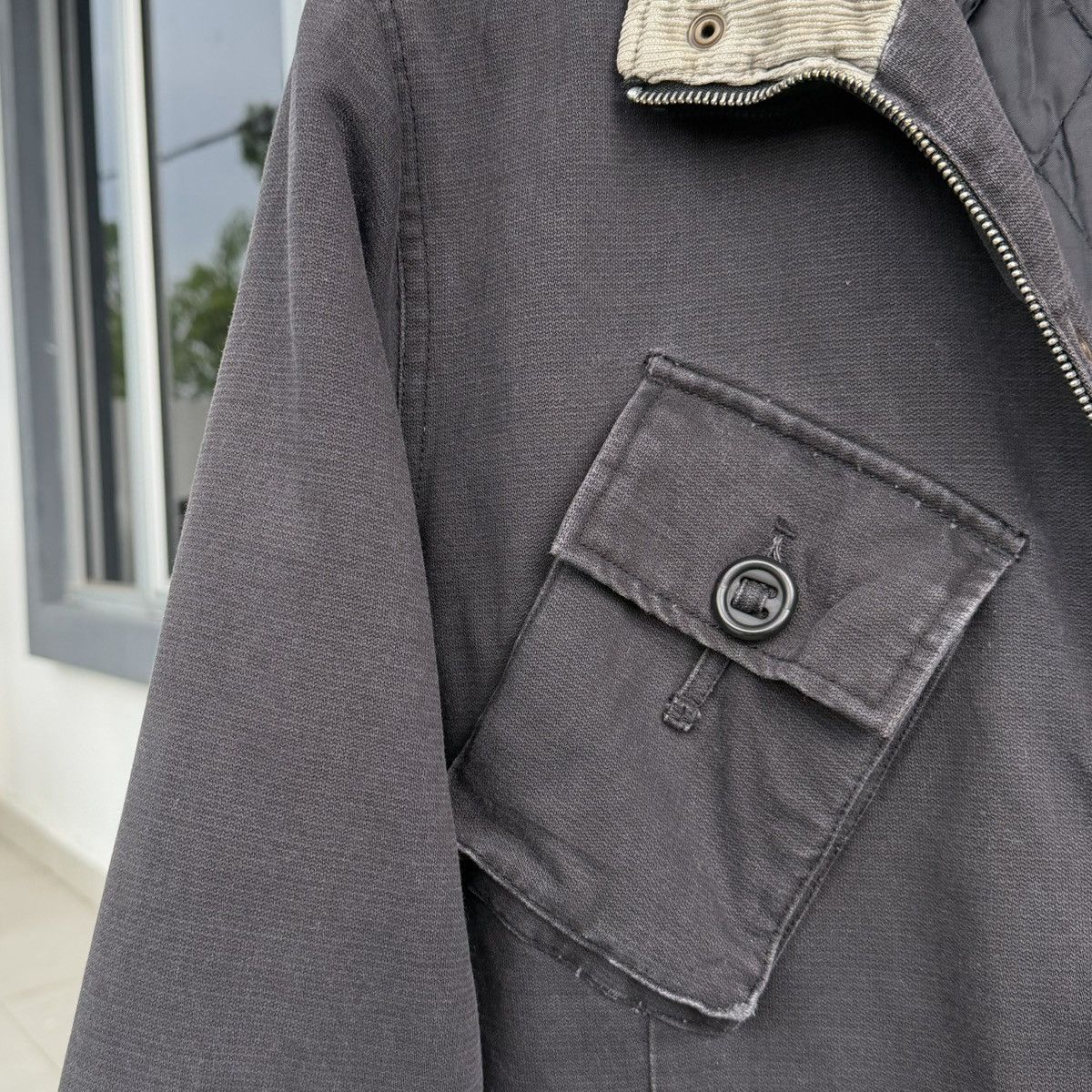 Vintage Vtg Anti Ballistic Field Quilted Lining Distressed Jacket Size US L / EU 52-54 / 3 - 6 Thumbnail
