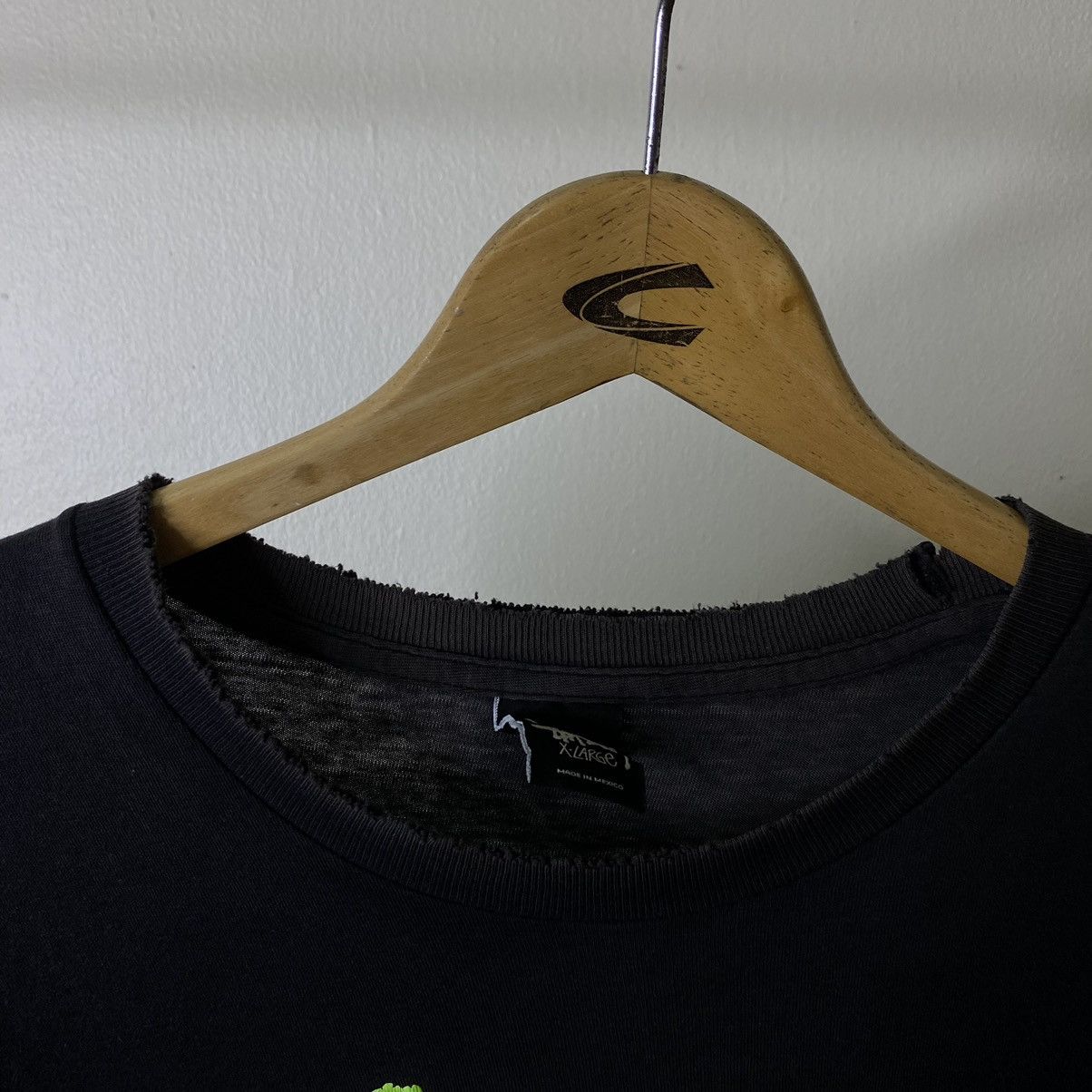 Stussy Vintage Y2K Stussy Tour Neon Green Font Streetwear Tee Size US XL / EU 56 / 4 - 3 Thumbnail