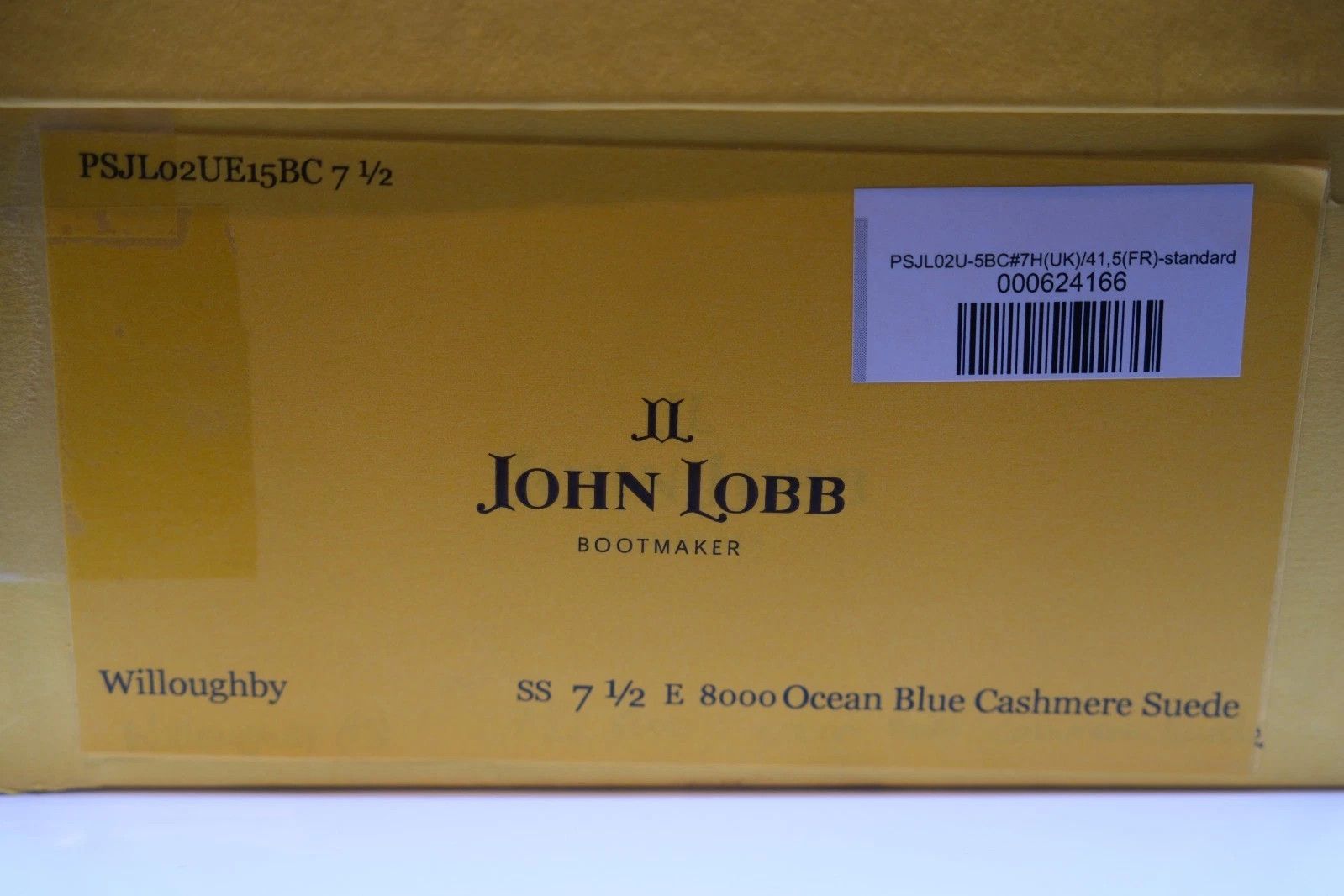 John Lobb New John Lobb Willoughby Suede Derby EU 41.5 UK 7.5 / US 8.5 Size US 8.5 / EU 41-42 - 8 Thumbnail