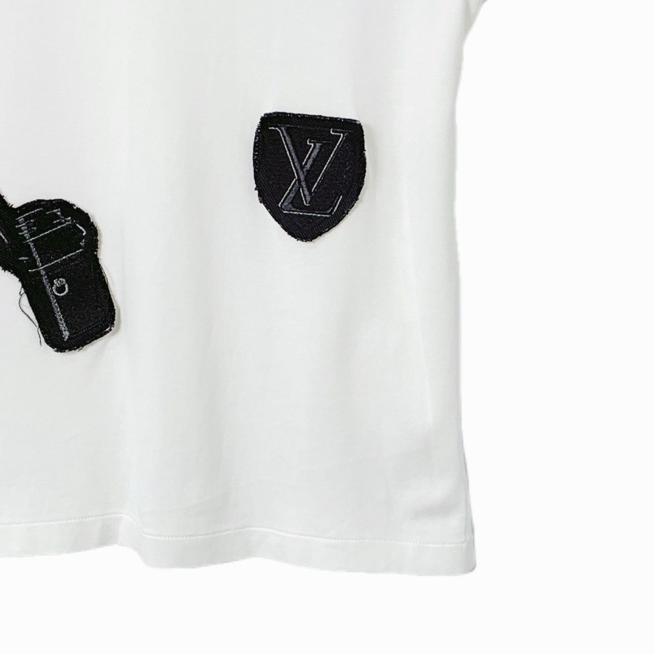 Louis Vuitton Louis Vuitton Badge Watch Short Sleeve T-shirt K26WX Size M / US 6-8 / IT 42-44 - 5 Thumbnail