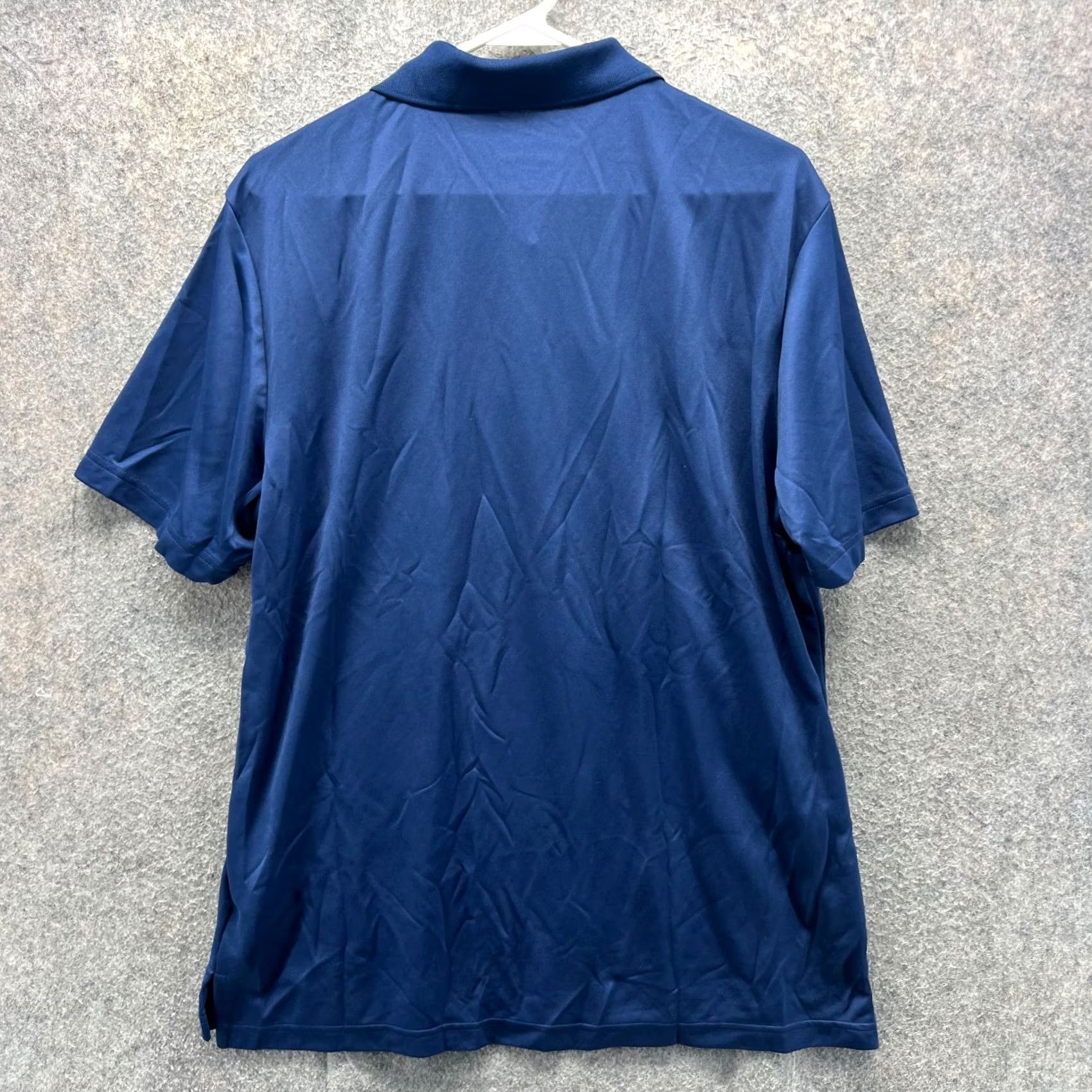 Adidas Adidas Polo Shirt Mens Large Blue Navy 365 Stretch Golf Golfer Elephant Knit Shirt Polo Short Sleeve Regular Fit Size US L / EU 52-54 / 3 - 2 Thumbnail