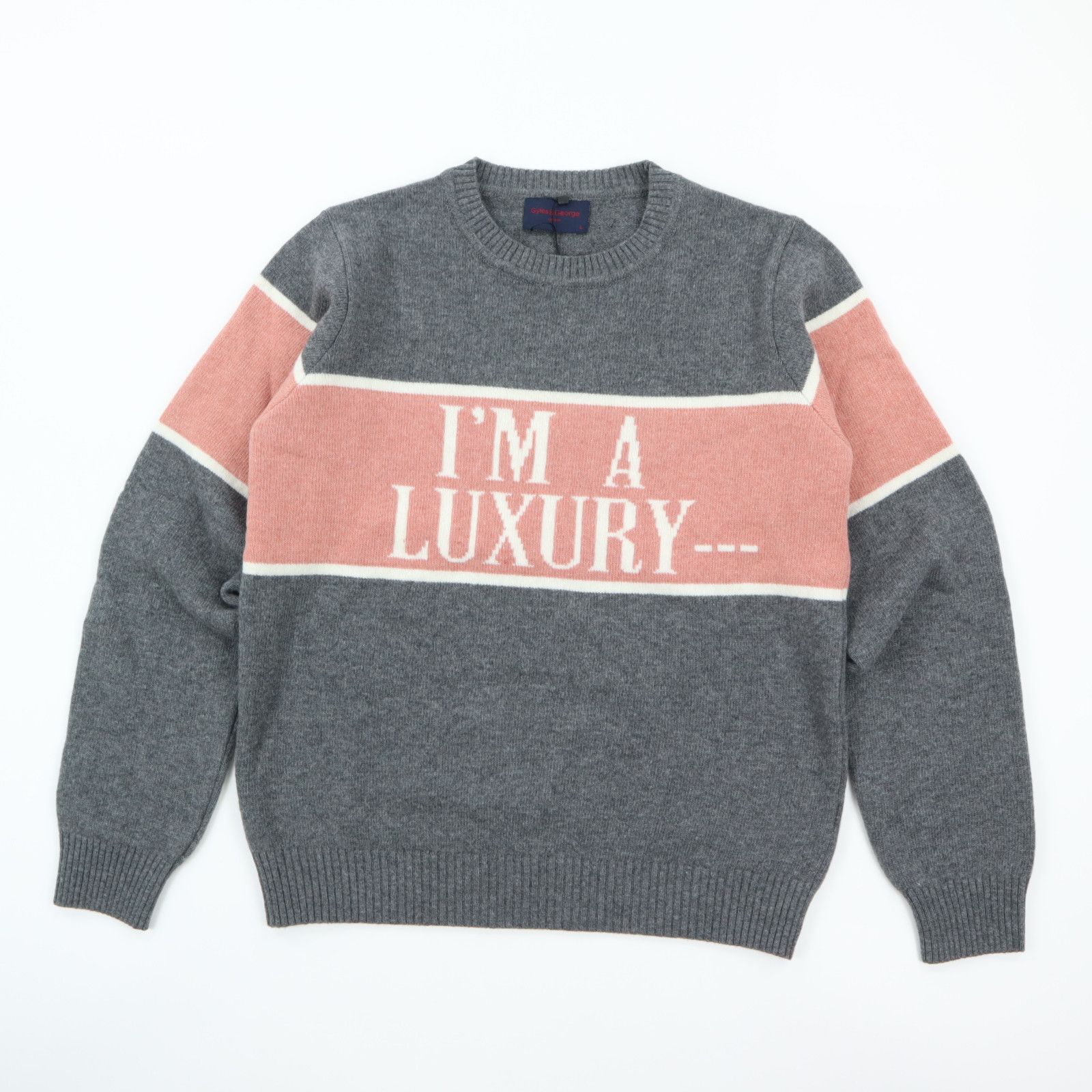 Rowing Blazers Gyles & George x Rowing Blazers I'm a Luxury Women's Sweater Size L / US 10 / IT 46 - 1 Thumbnail